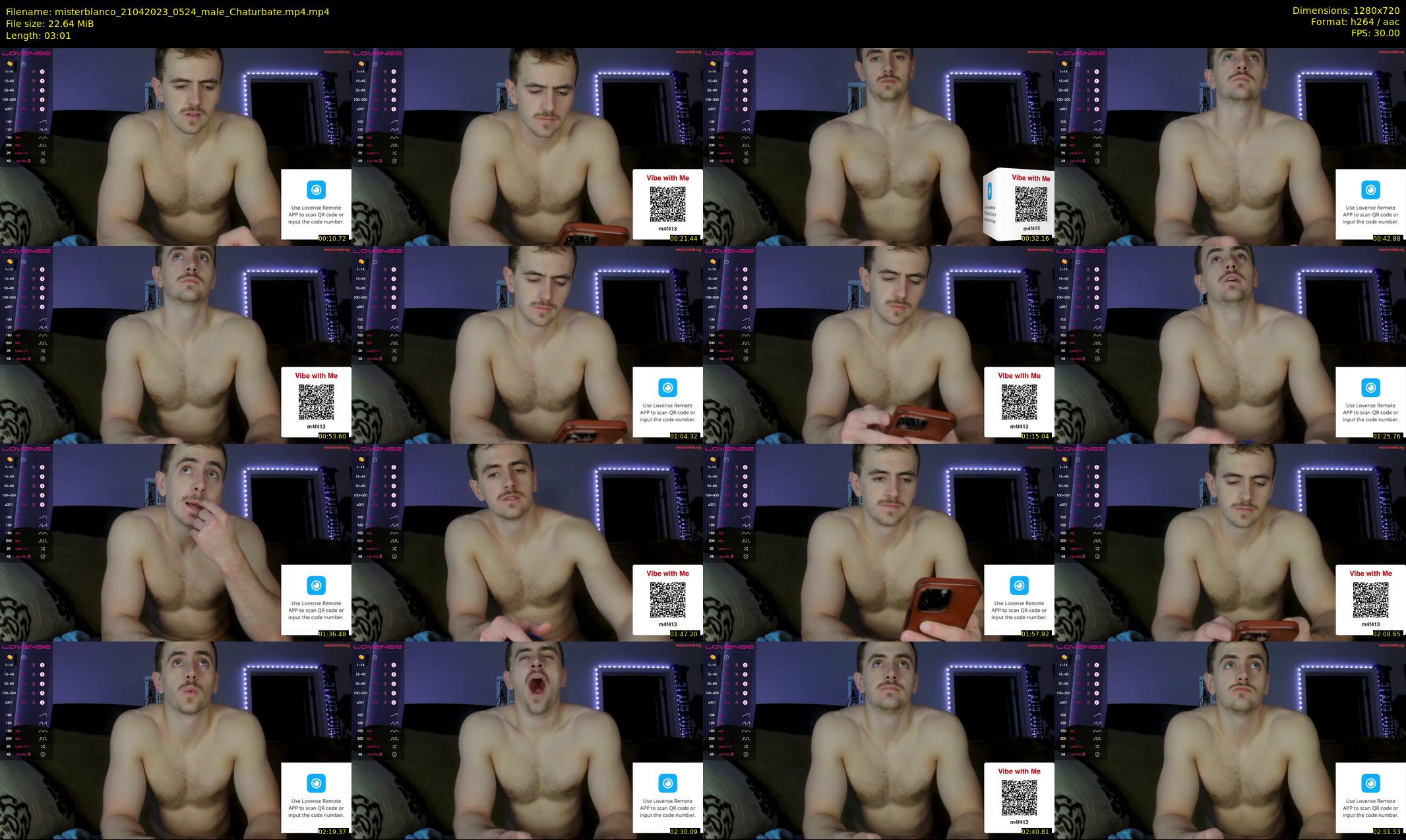 misterblanco — 4 minute Chaturbate male cam show recording, 720p, Apr 21, 2023