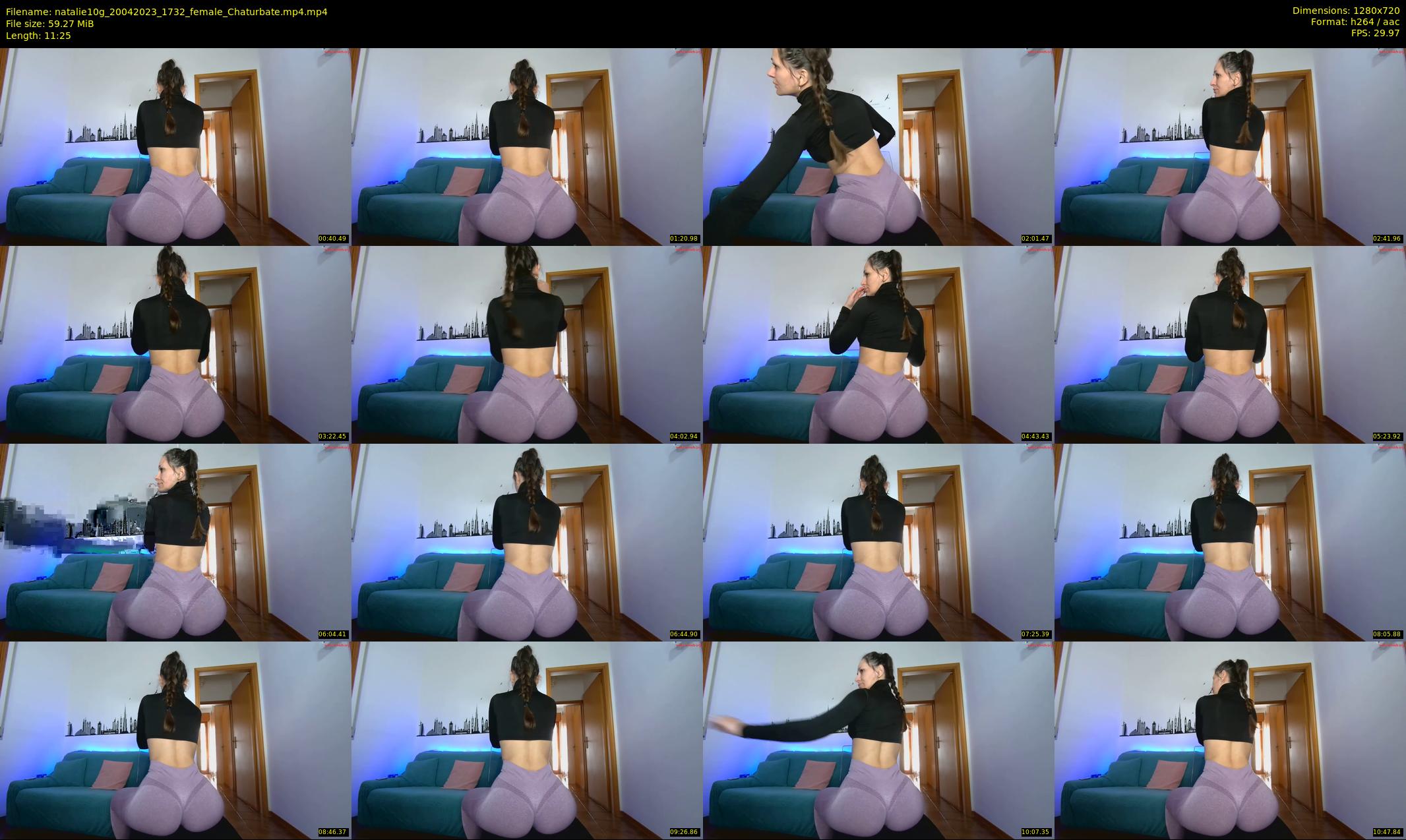 natalie10g — 12 minute Chaturbate female cam show recording, 720p, Apr 20, 2023