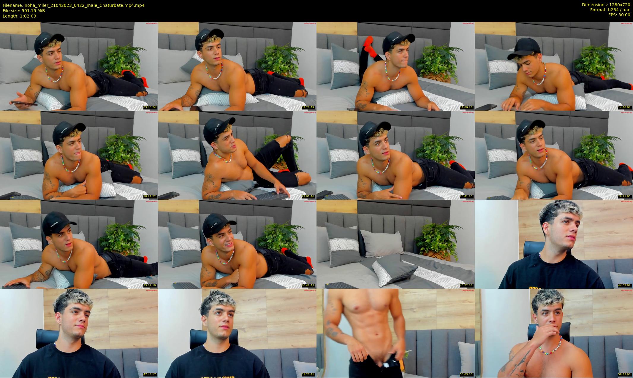 noha_miler — 63 minute Chaturbate male cam show recording, 720p, Apr 21, 2023