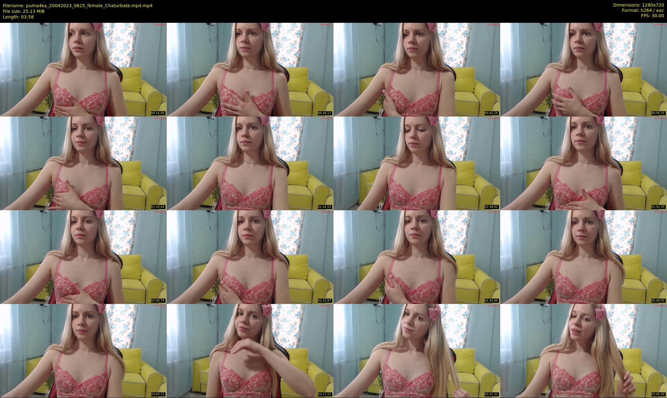 puma4ka — 4 minute Chaturbate female cam show recording, 720p, Apr 20, 2023