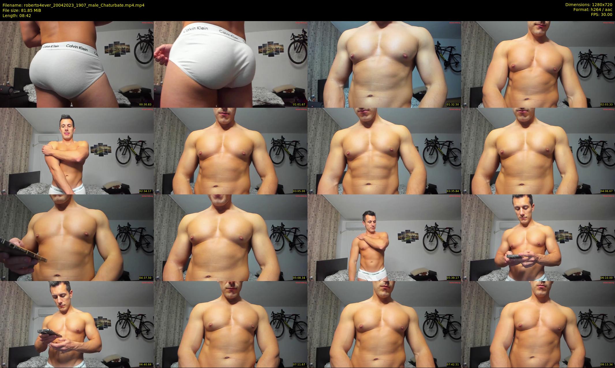 roberto4ever — 9 minute Chaturbate male cam show recording, 720p, Apr 20, 2023