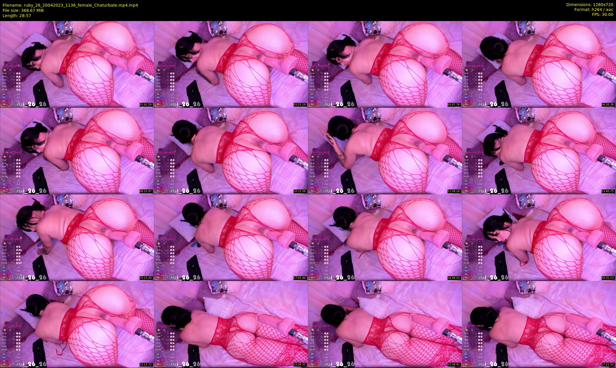 ruby_26 — 29 minute Chaturbate female cam show recording, 720p, Apr 20, 2023