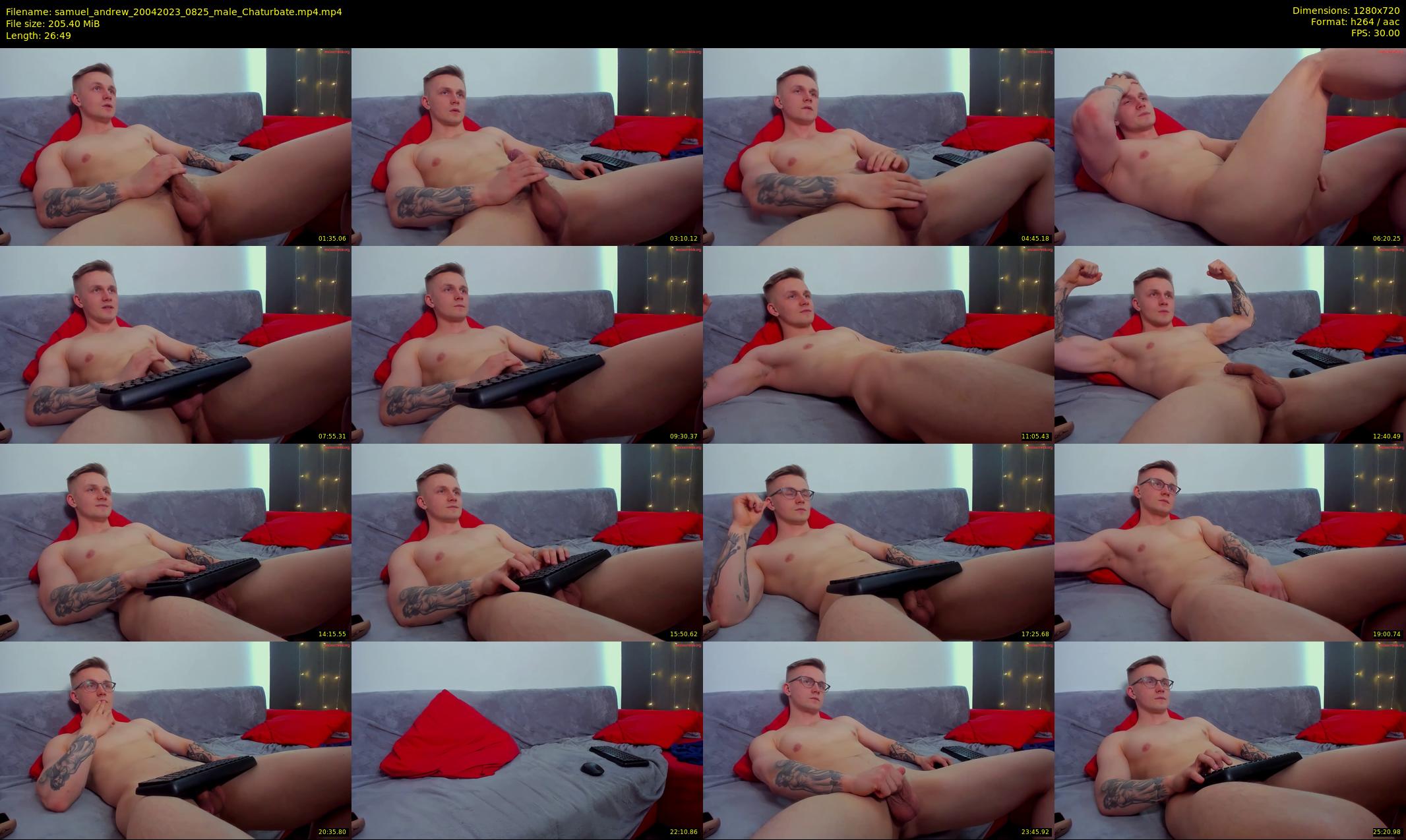 samuel_andrew — 27 minute Chaturbate male cam show recording, 720p, Apr 20, 2023