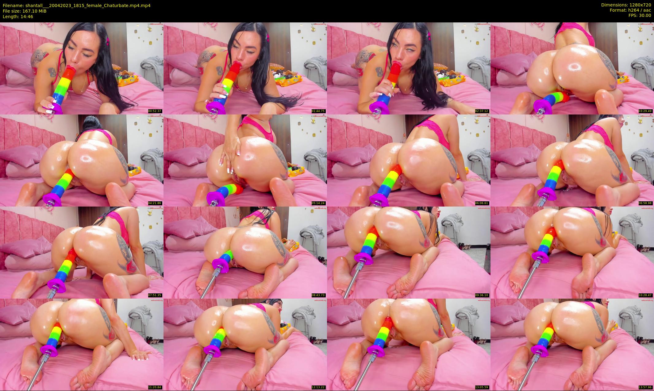 shantall__ — 15 minute Chaturbate female cam show recording, 720p, Apr 20, 2023