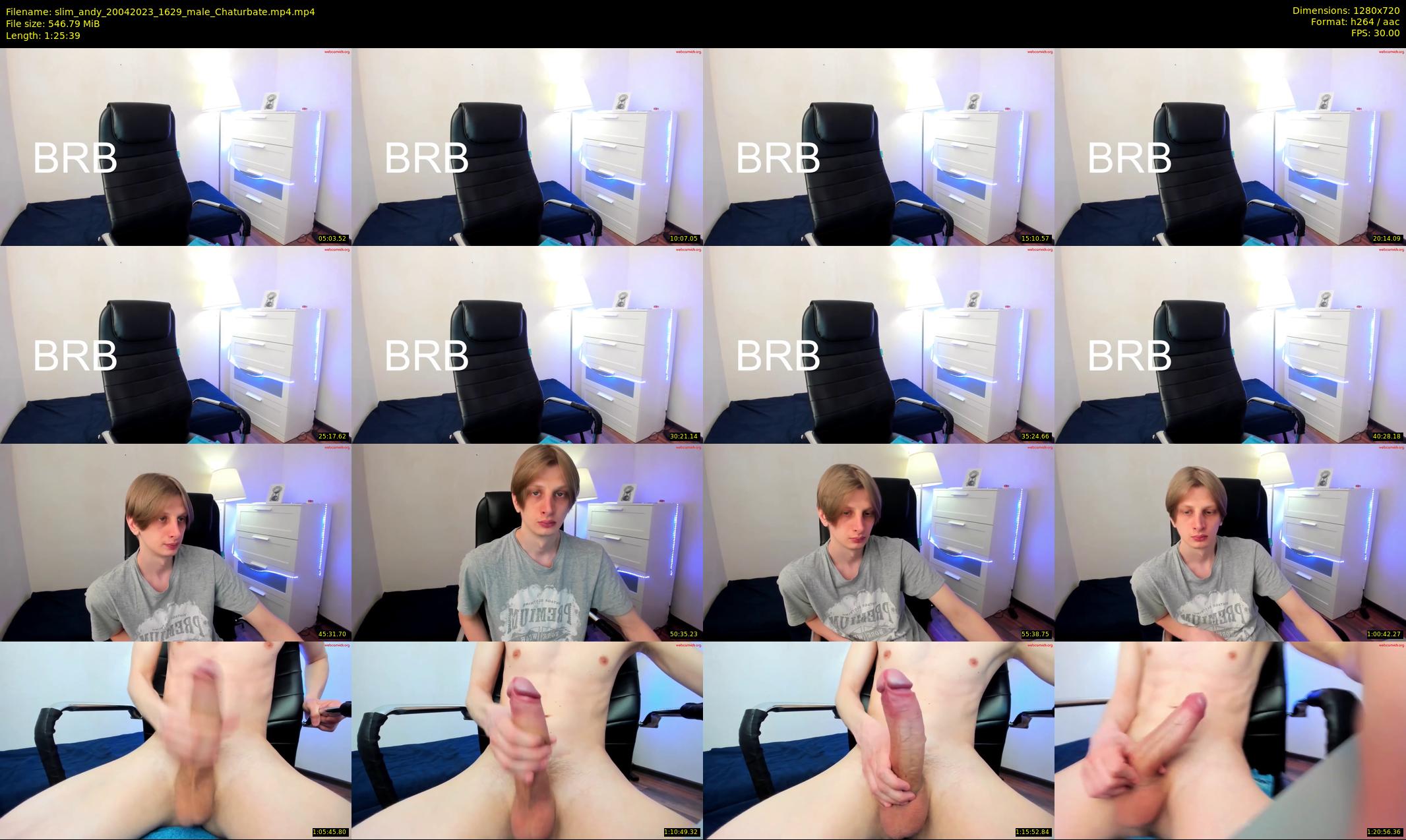 slim_andy — 86 minute Chaturbate male cam show recording, 720p, Apr 20, 2023