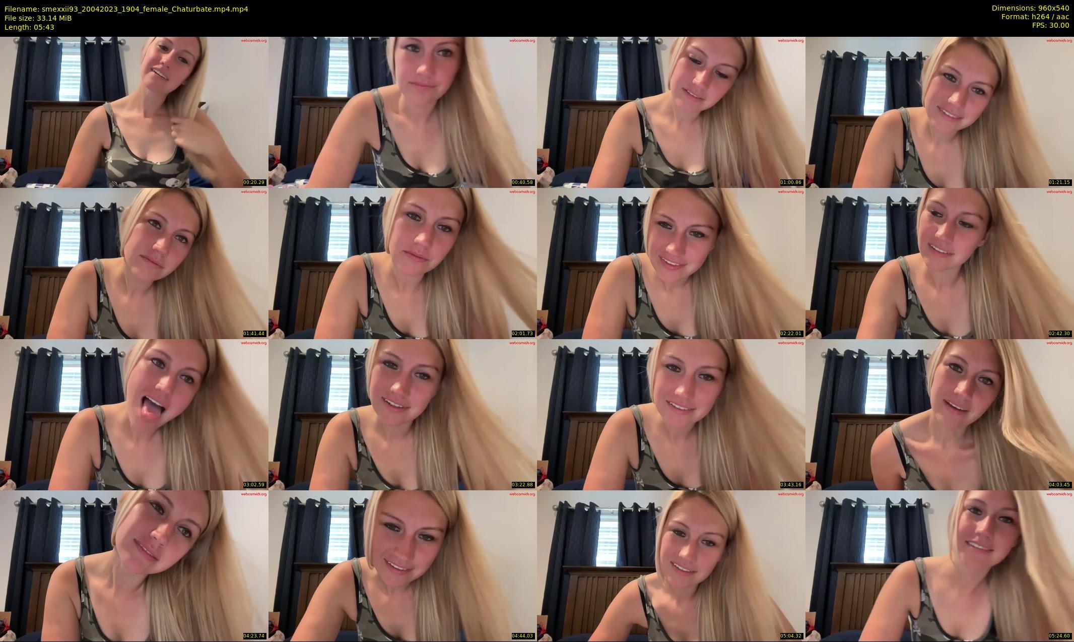 smexxii93 — 6 minute Chaturbate female cam show recording, 480p, Apr 20, 2023