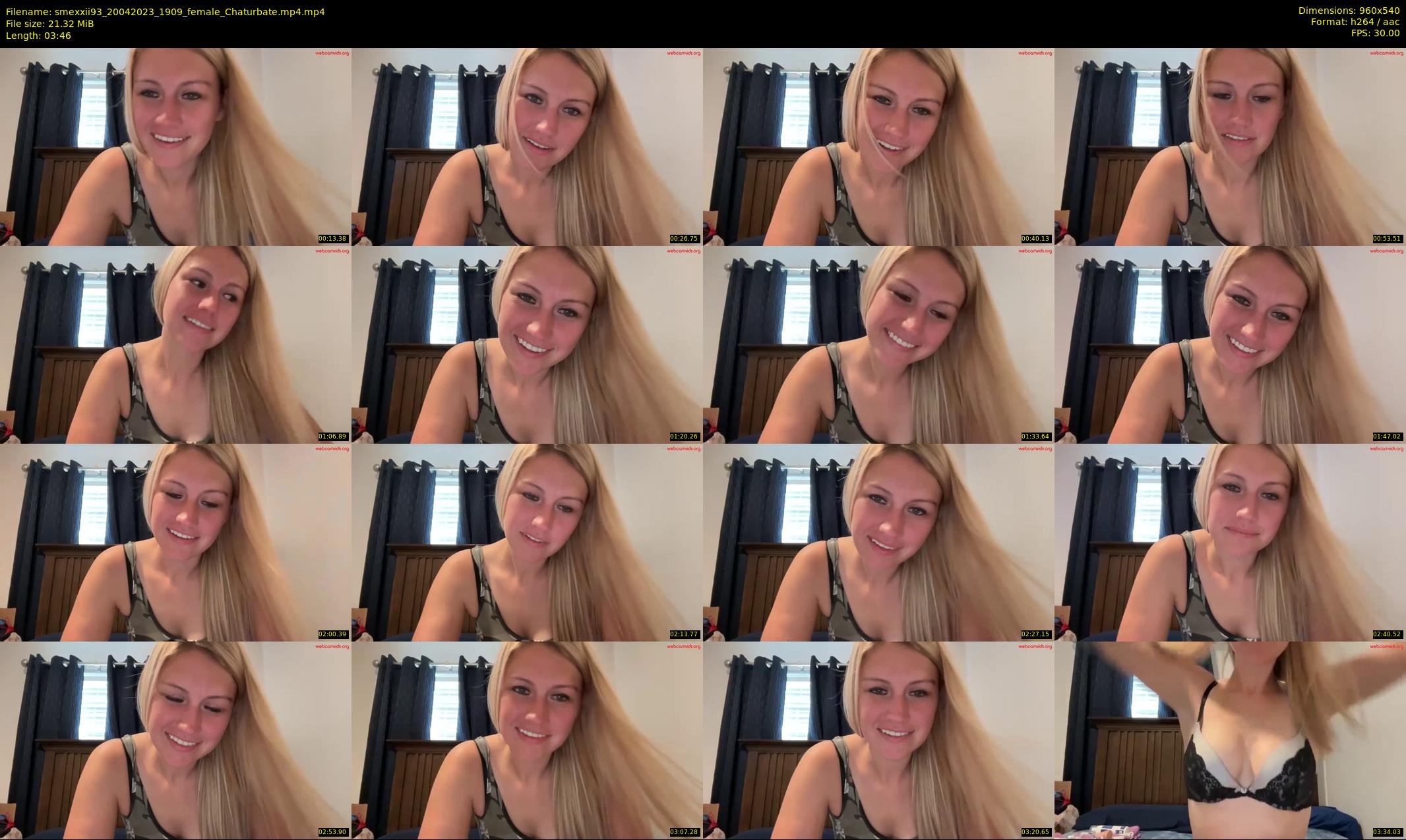 smexxii93 — 4 minute Chaturbate female cam show recording, 480p, Apr 20, 2023