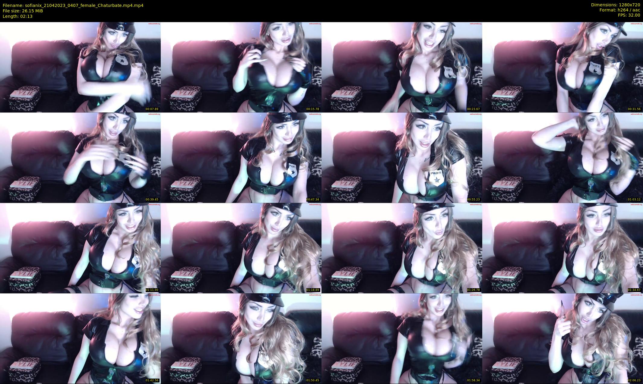 sofianix — 3 minute Chaturbate female cam show recording, 720p, Apr 21, 2023