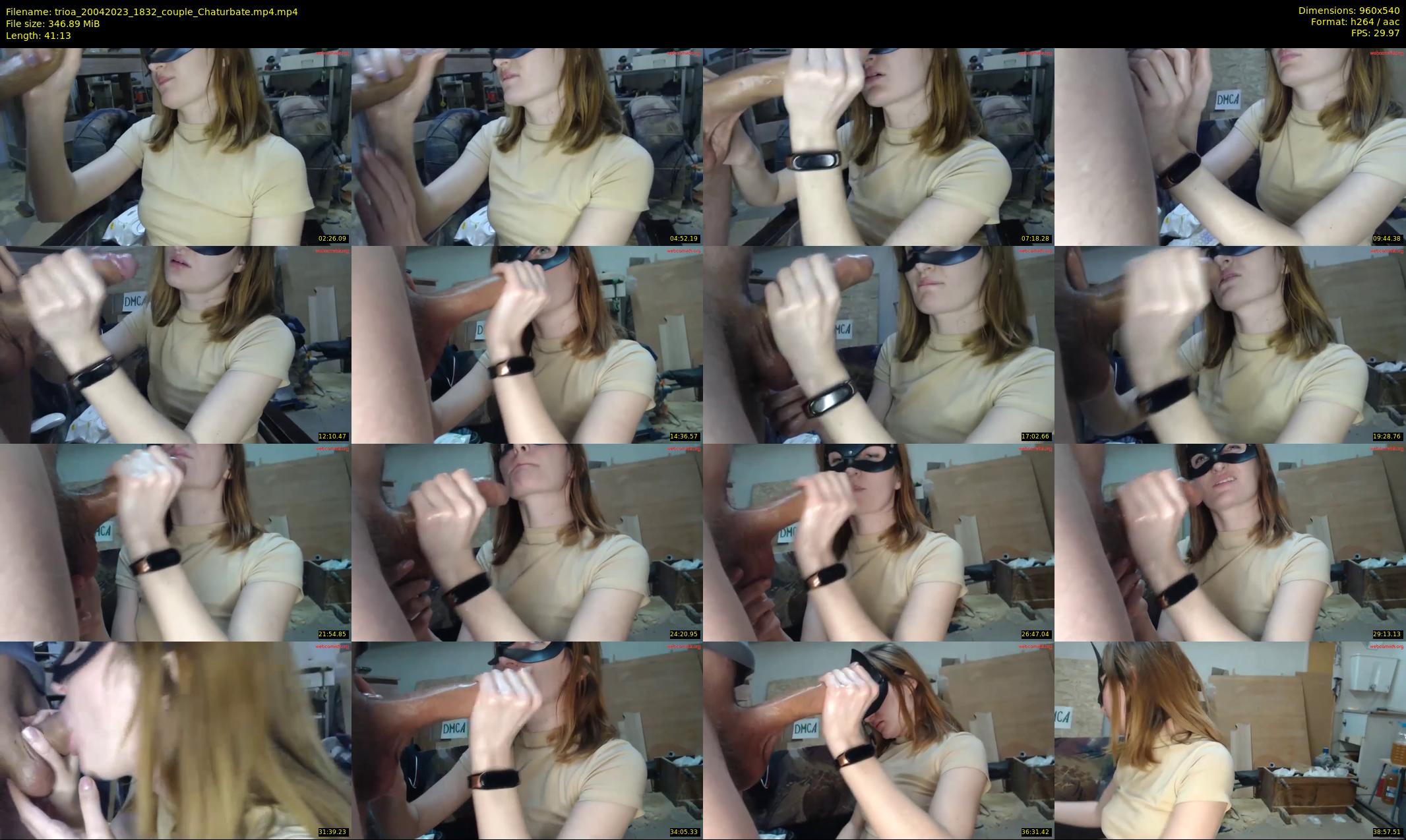 trioa — 42 minute Chaturbate couple cam show recording, 480p, Apr 20, 2023