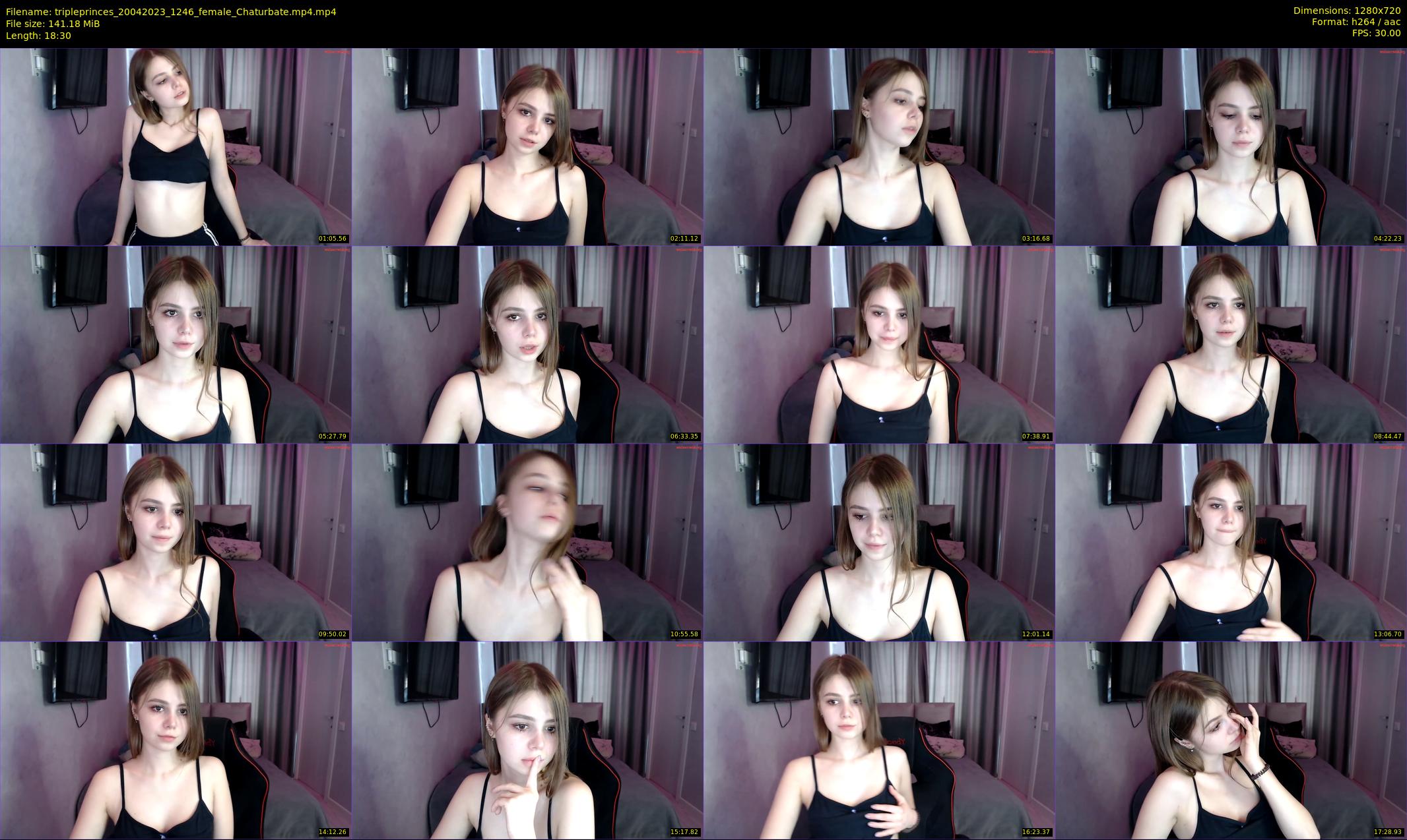tripleprinces — 19 minute Chaturbate female cam show recording, 720p, Apr 20, 2023