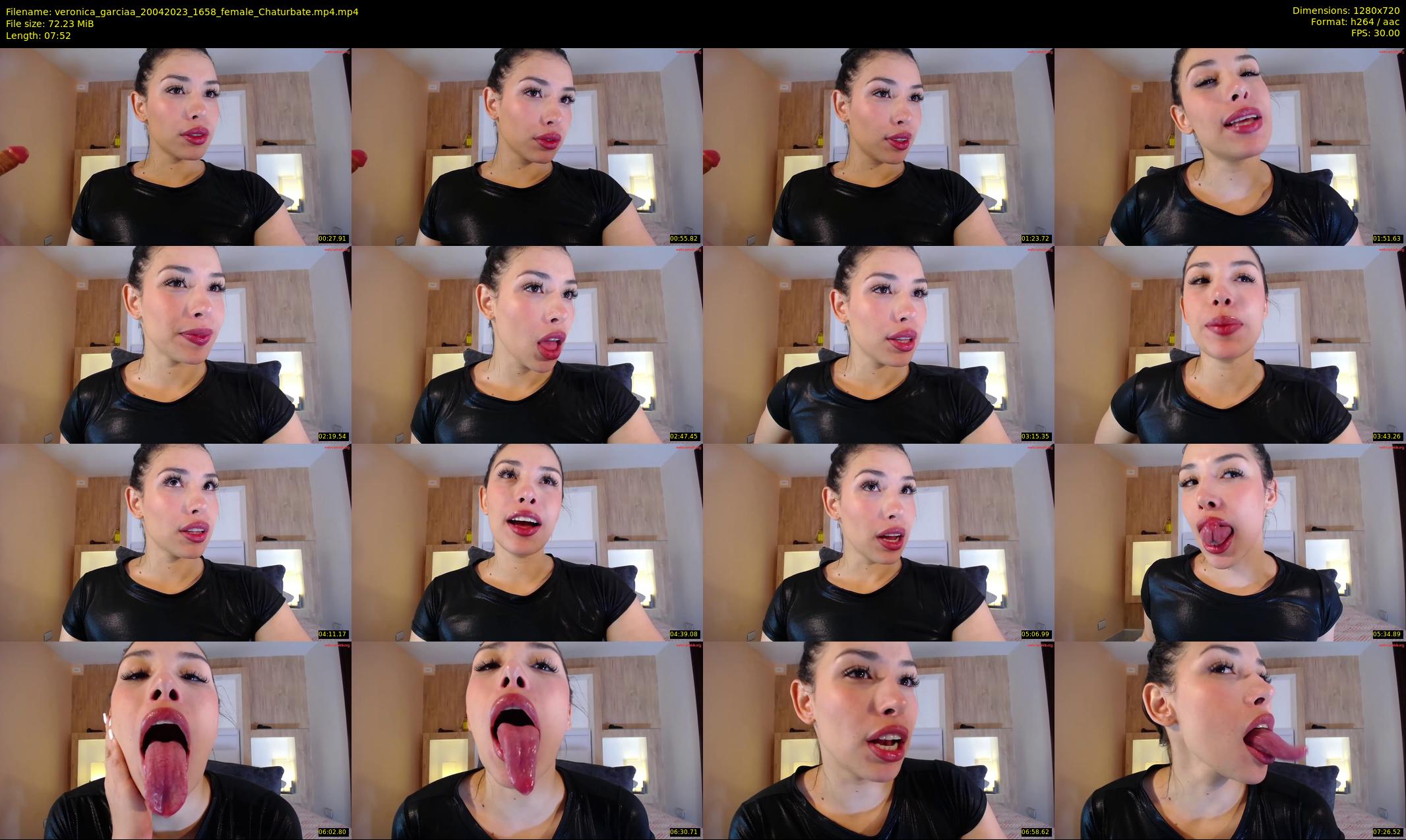 veronica_garciaa — 8 minute Chaturbate female cam show recording, 720p, Apr 20, 2023
