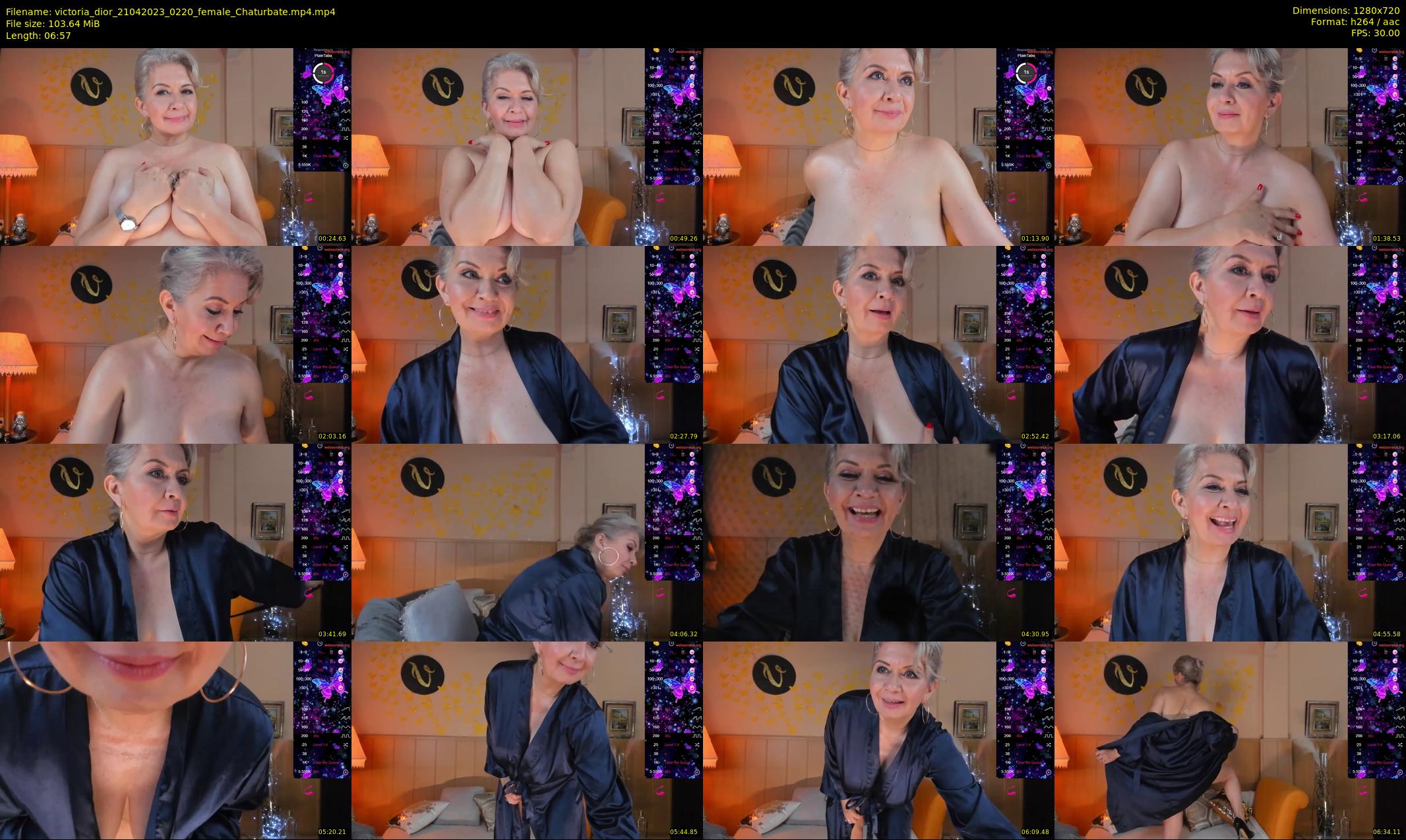 victoria_dior — 7 minute Chaturbate female cam show recording, 720p, Apr 21, 2023