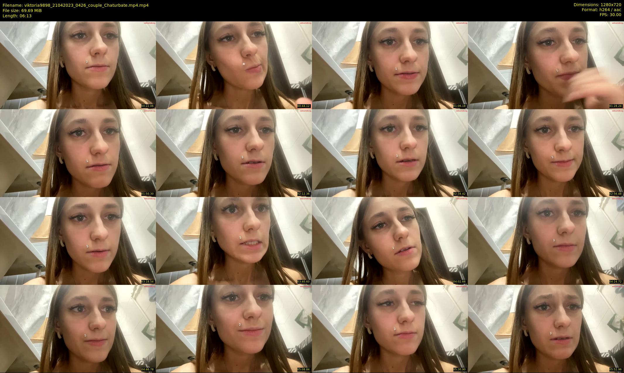 viktoria9898 — 7 minute Chaturbate couple cam show recording, 720p, Apr 21, 2023