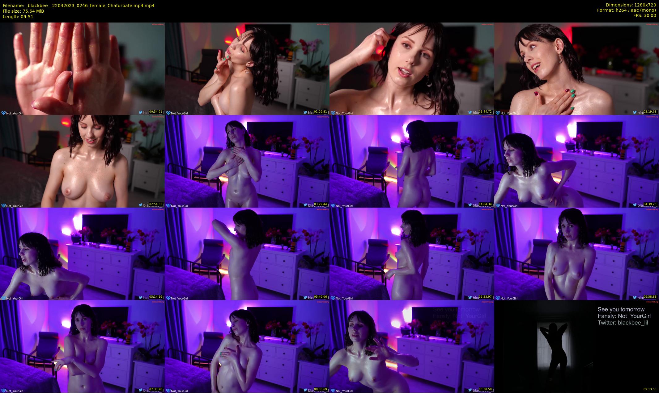 _blackbee_ — 10 minute Chaturbate female cam show recording, 720p, Apr 22, 2023