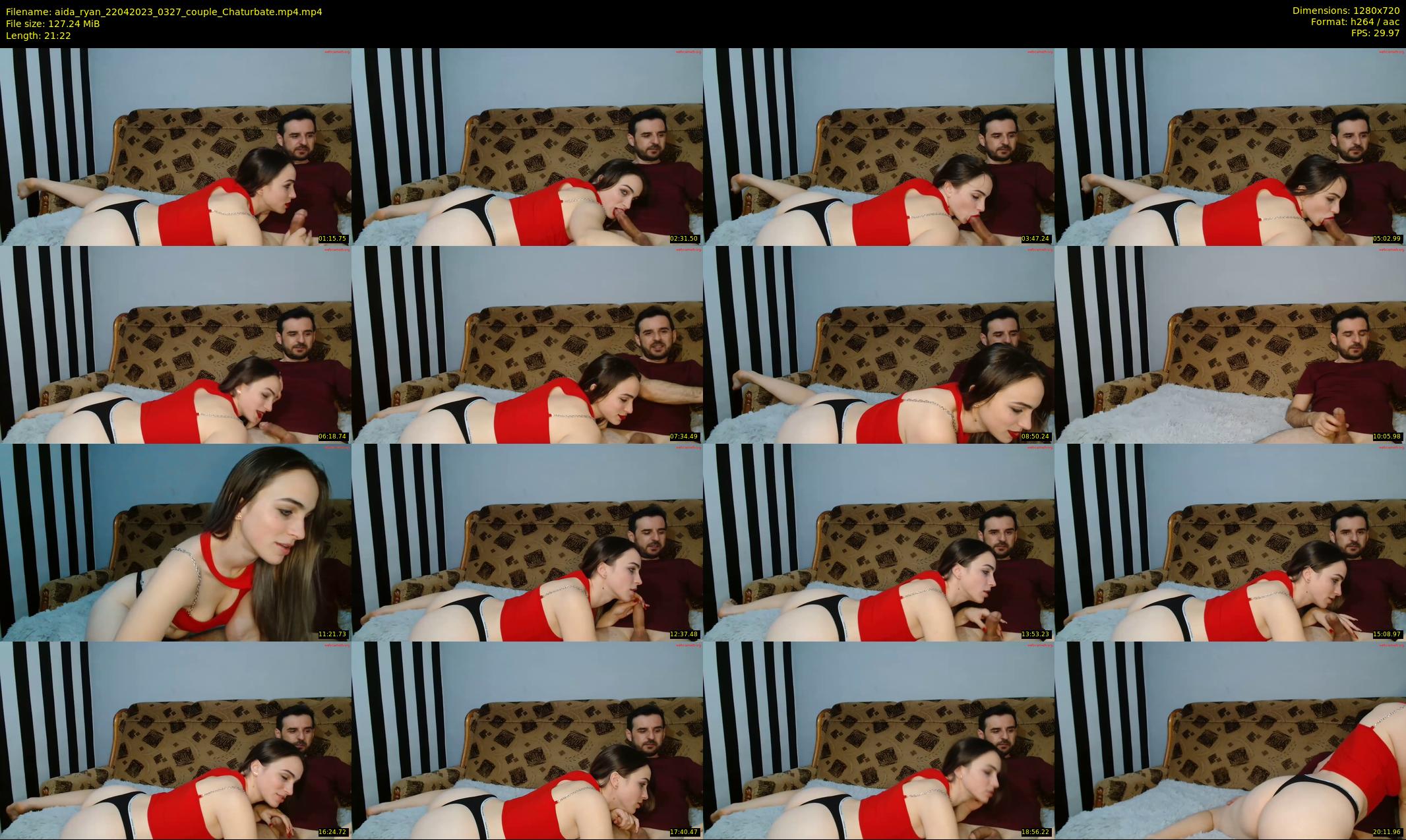 aida_ryan — 22 minute Chaturbate couple cam show recording, 720p, Apr 22, 2023