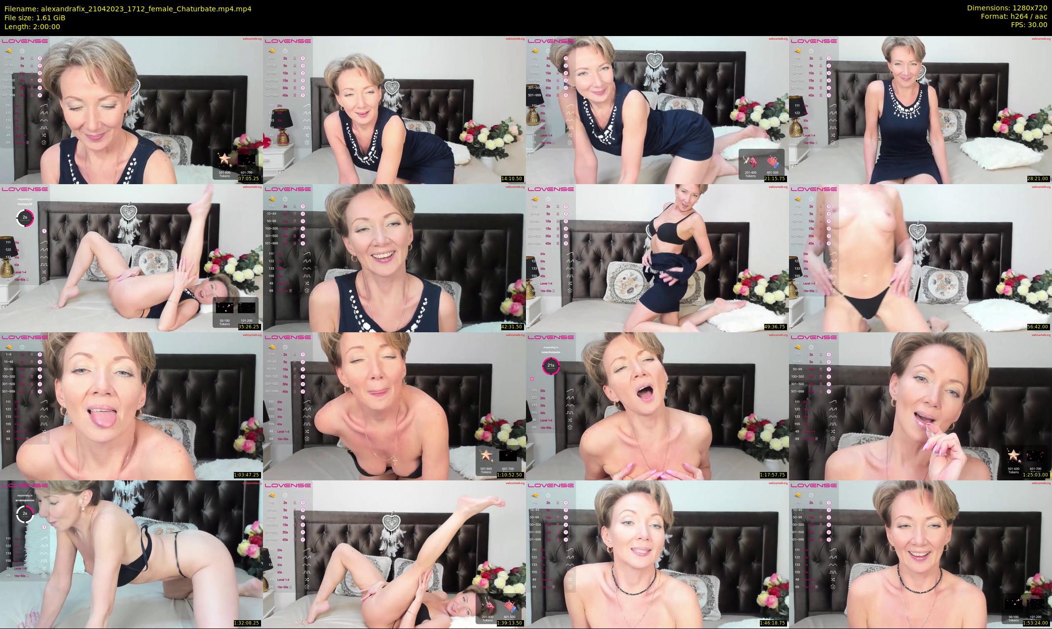 alexandrafix — 120 minute Chaturbate female cam show recording, 720p, Apr 21, 2023