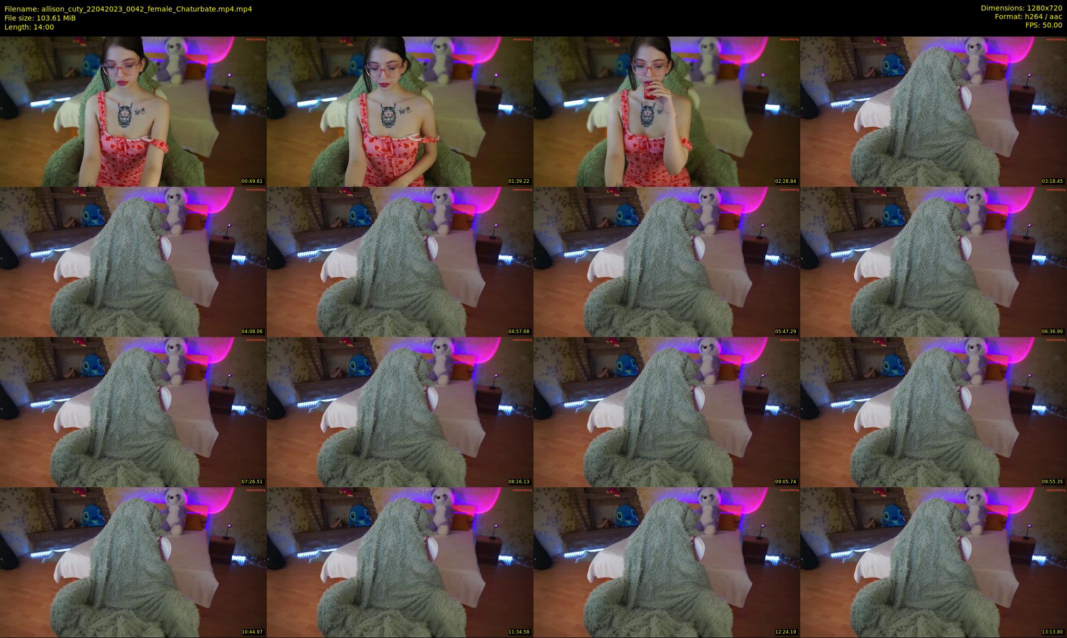 allison_cuty — 14 minute Chaturbate female cam show recording, 720p, Apr 22, 2023