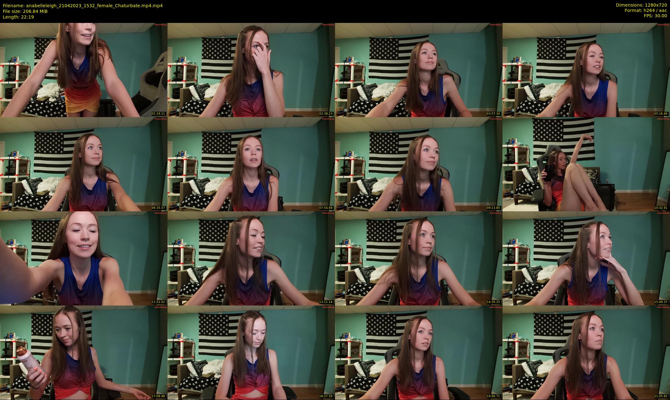 anabelleleigh — 23 minute Chaturbate female cam show recording, 720p, Apr 21, 2023