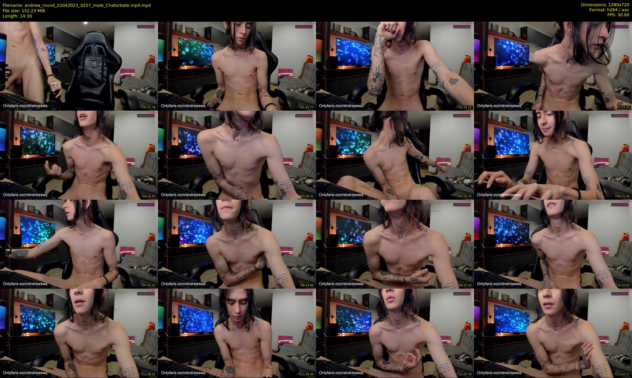 andrew_round — 15 minute Chaturbate male cam show recording, 720p, Apr 22, 2023
