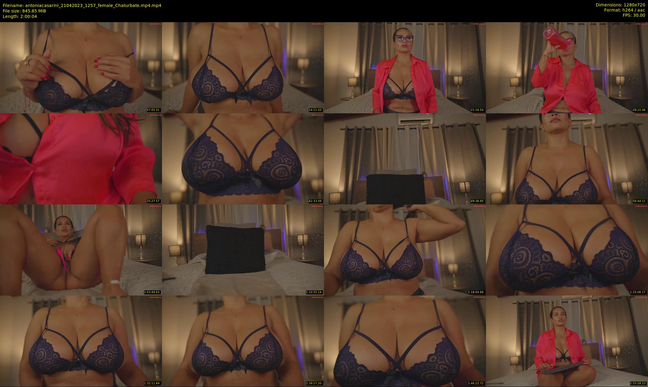 antoniacasarini — 121 minute Chaturbate female cam show recording, 720p, Apr 21, 2023