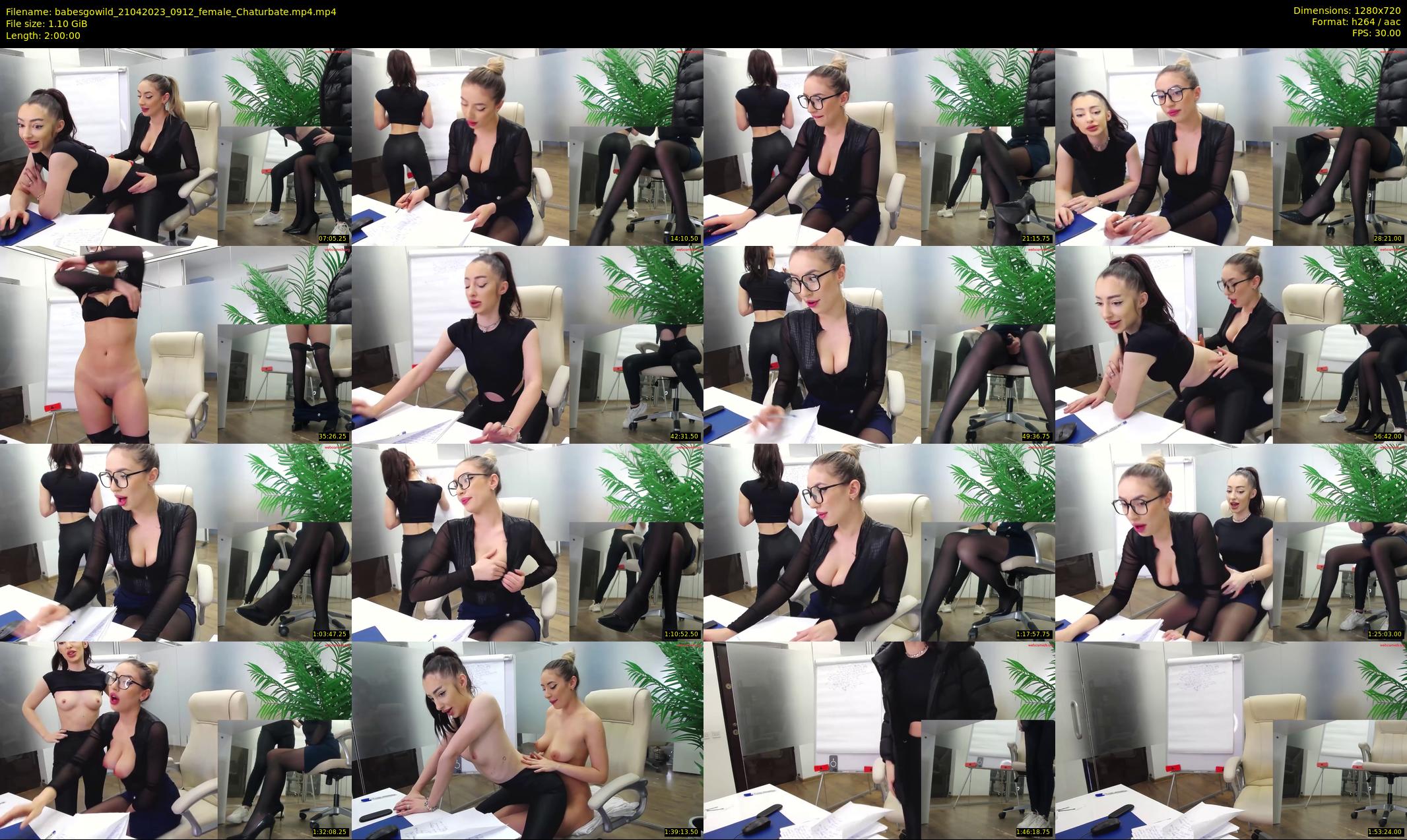 babesgowild — 120 minute Chaturbate couple cam show recording, 720p, Apr 21, 2023