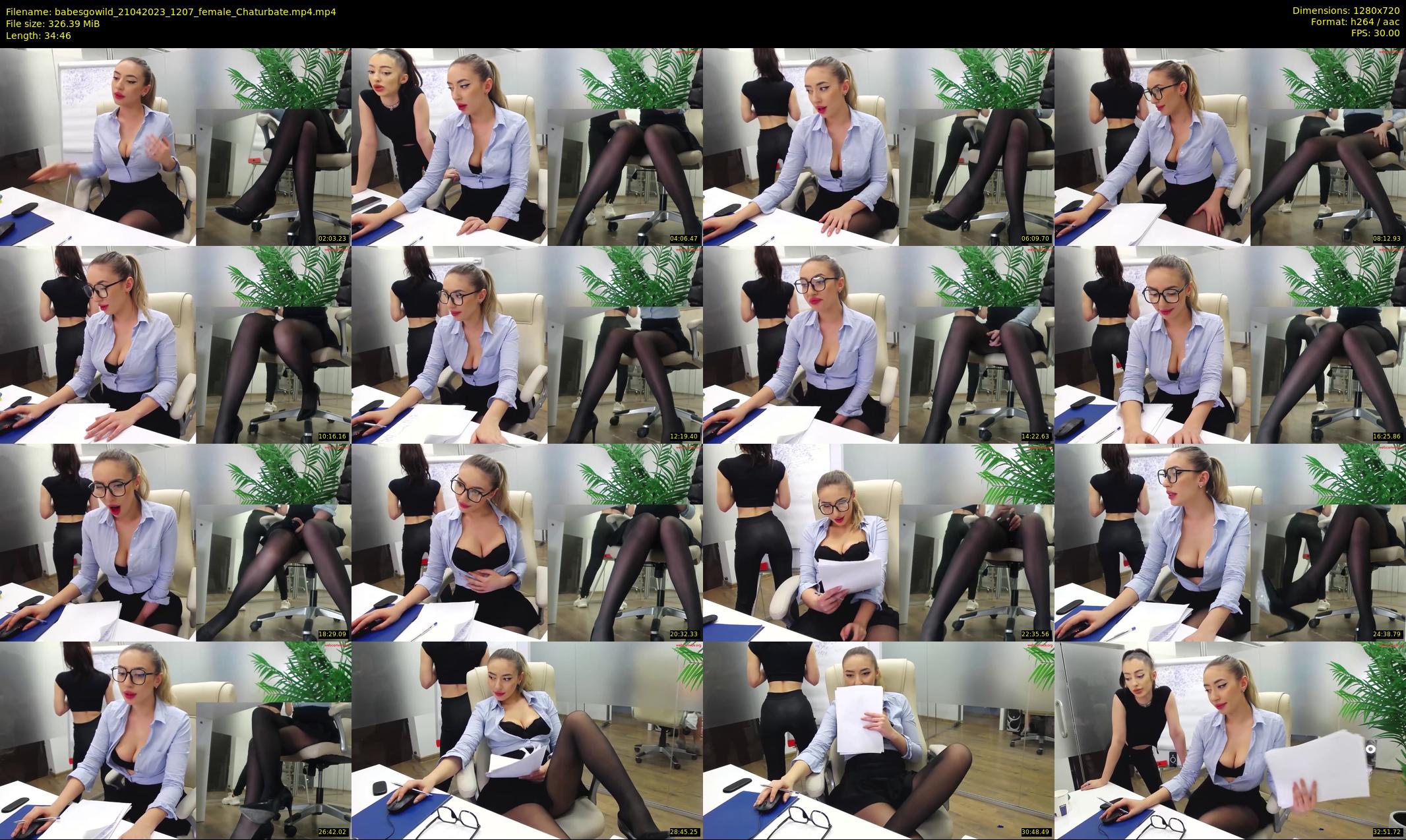 babesgowild — 35 minute Chaturbate couple cam show recording, 720p, Apr 21, 2023