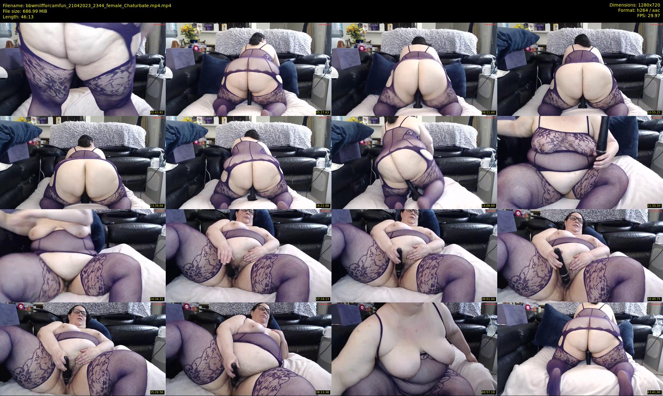 bbwmilfforcamfun — 47 minute Chaturbate female cam show recording, 720p, Apr 21, 2023