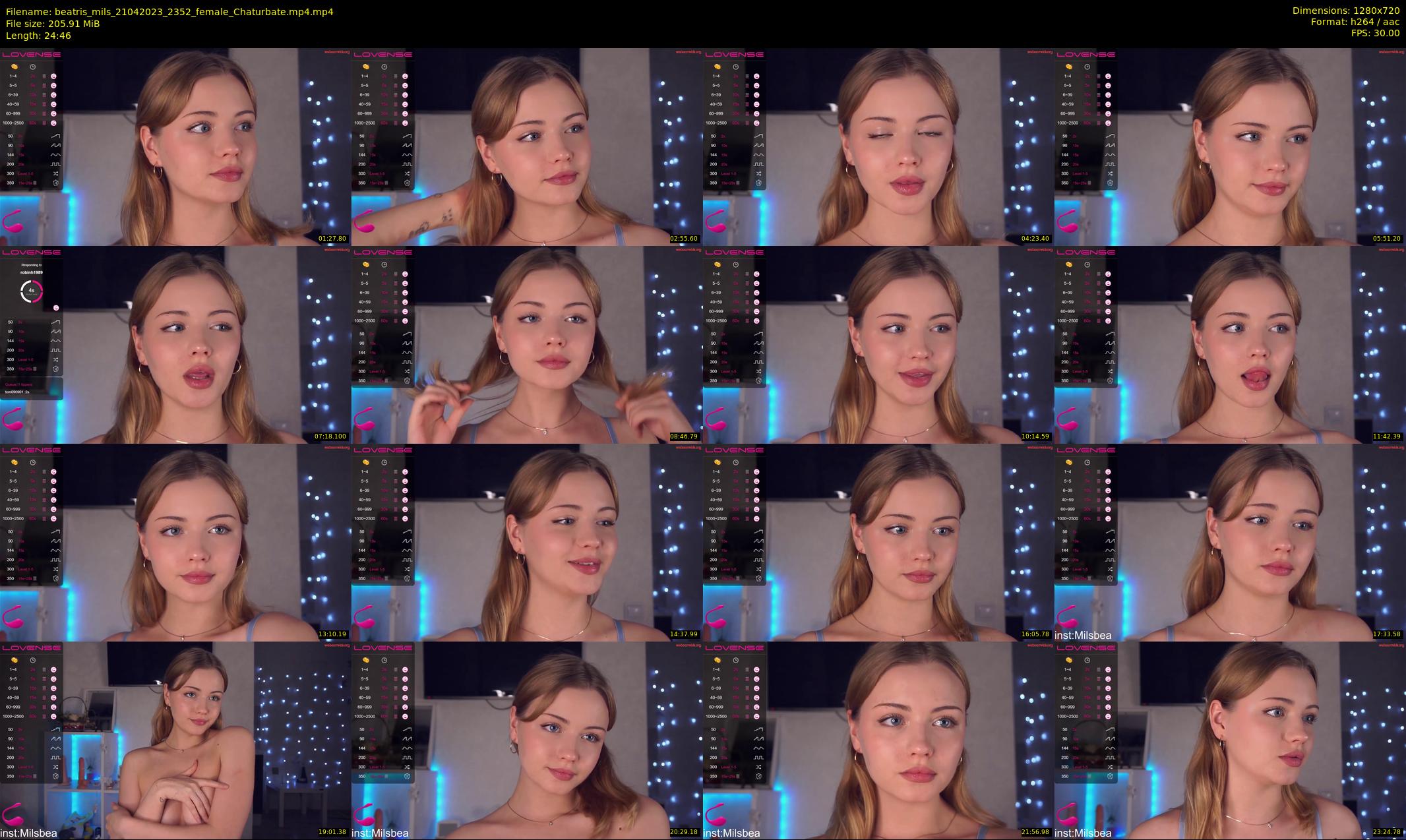 beatris_mils — 25 minute Chaturbate female cam show recording, 720p, Apr 21, 2023