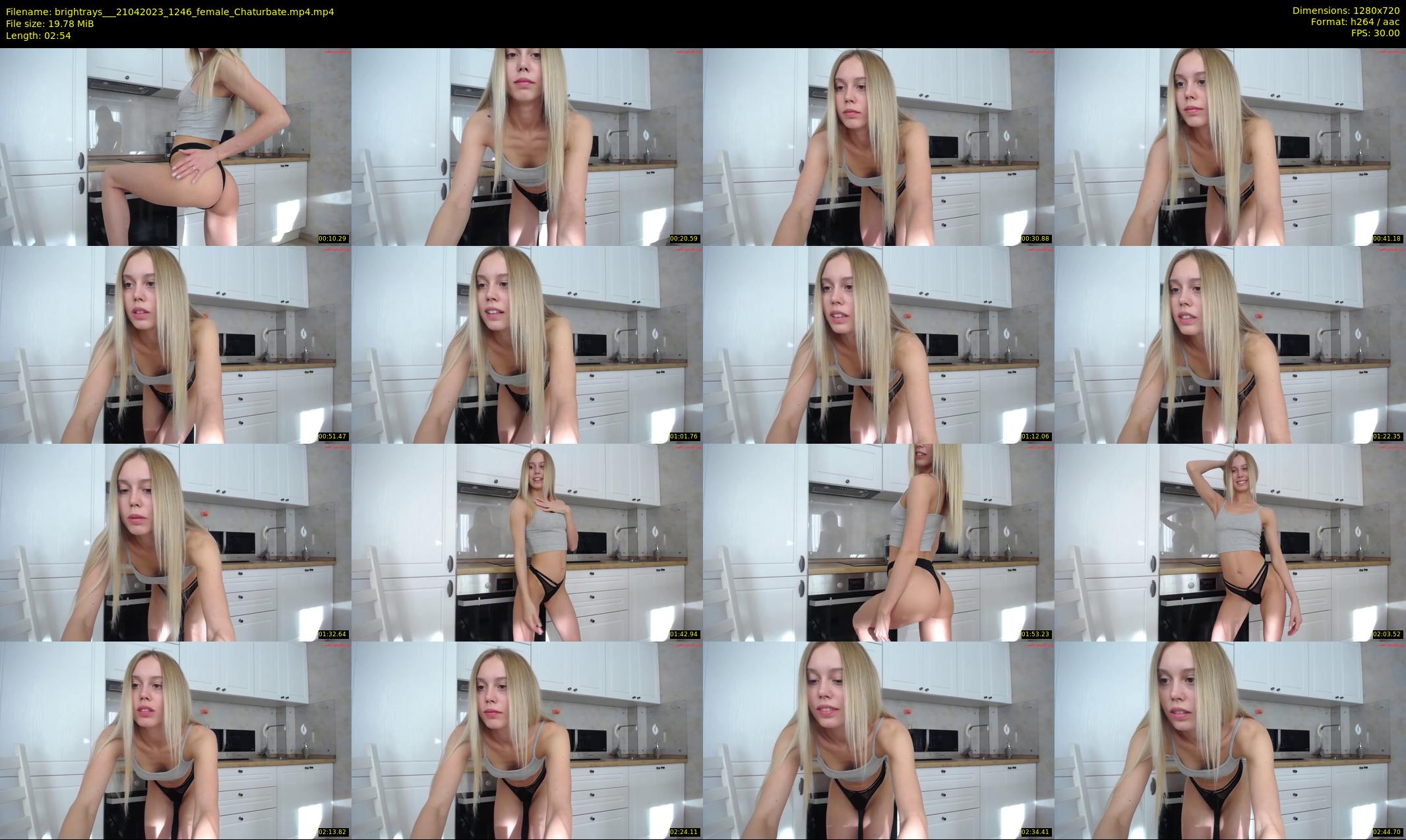 brightrays__ — 3 minute Chaturbate female cam show recording, 720p, Apr 21, 2023
