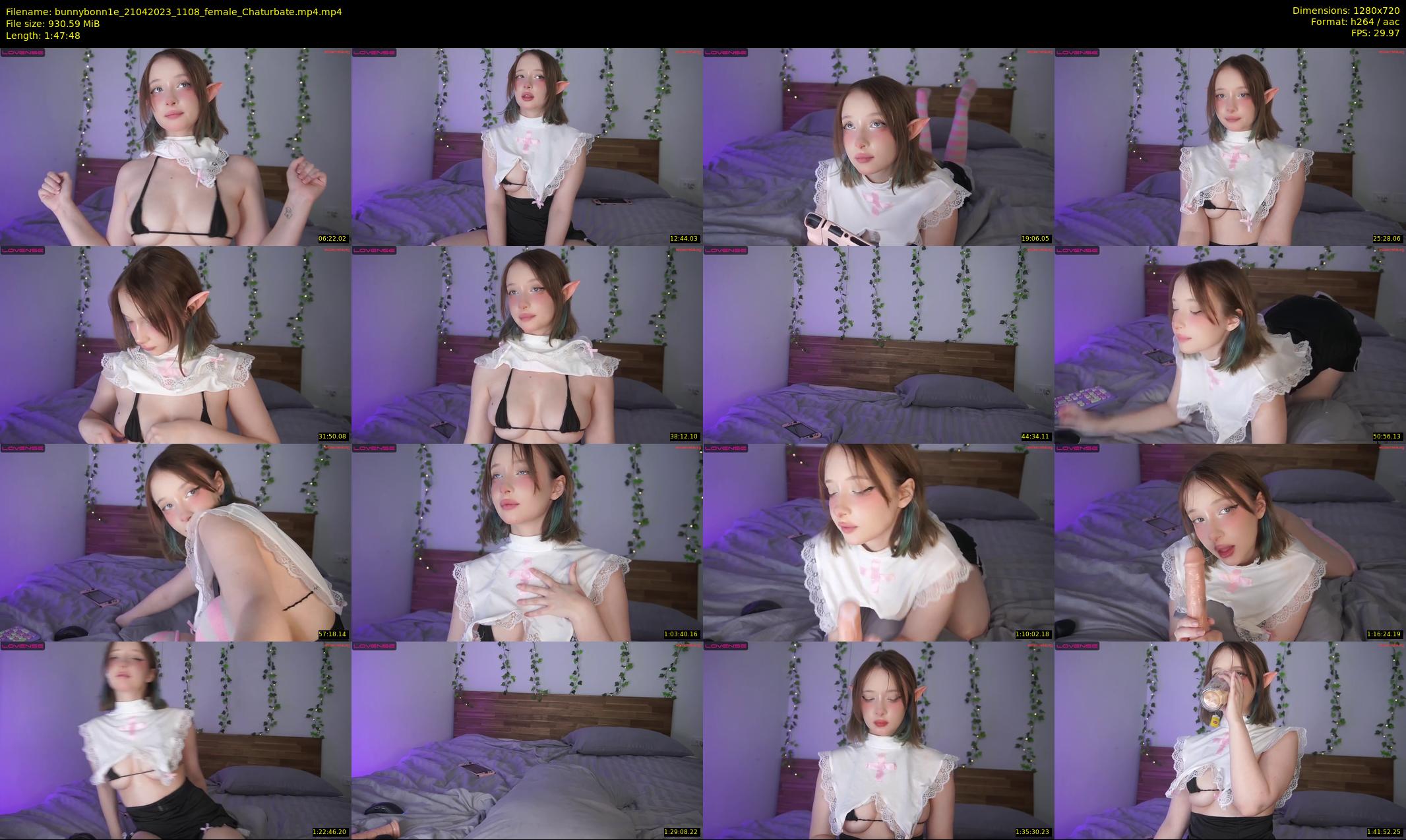 bunnybonn1e — 108 minute Chaturbate female cam show recording, 720p, Apr 21, 2023