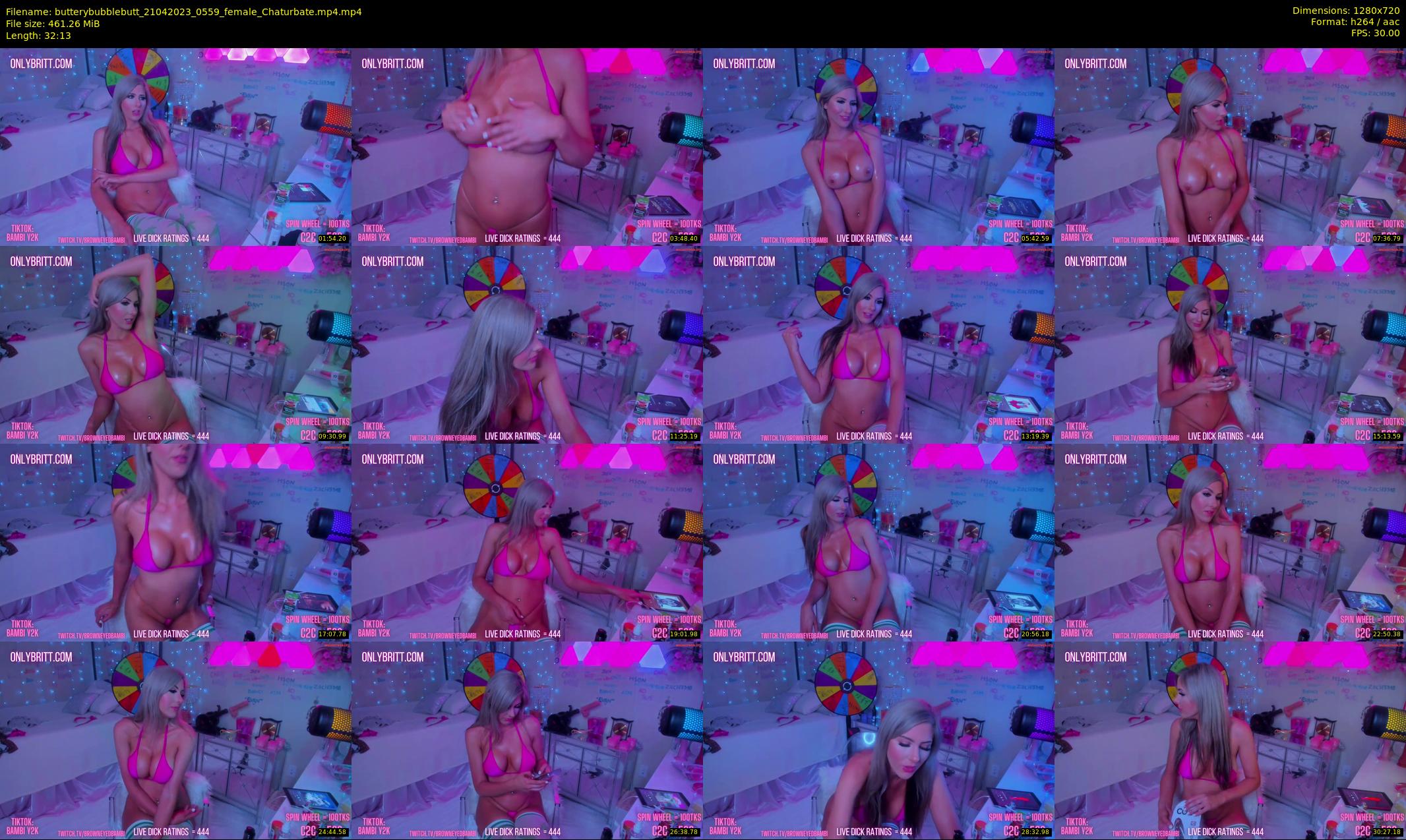 butterybubblebutt — 33 minute Chaturbate couple cam show recording, 720p, Apr 21, 2023