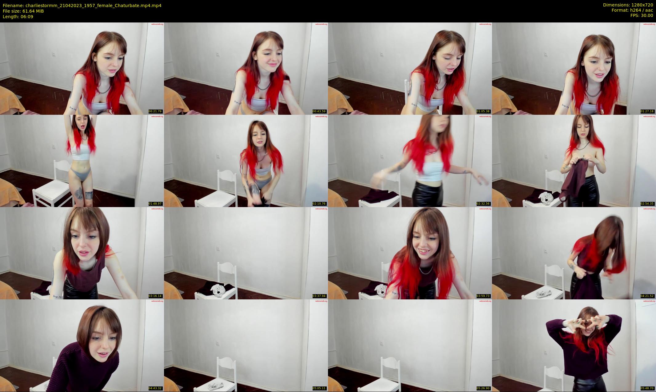 charliestormm — 7 minute Chaturbate female cam show recording, 720p, Apr 21, 2023