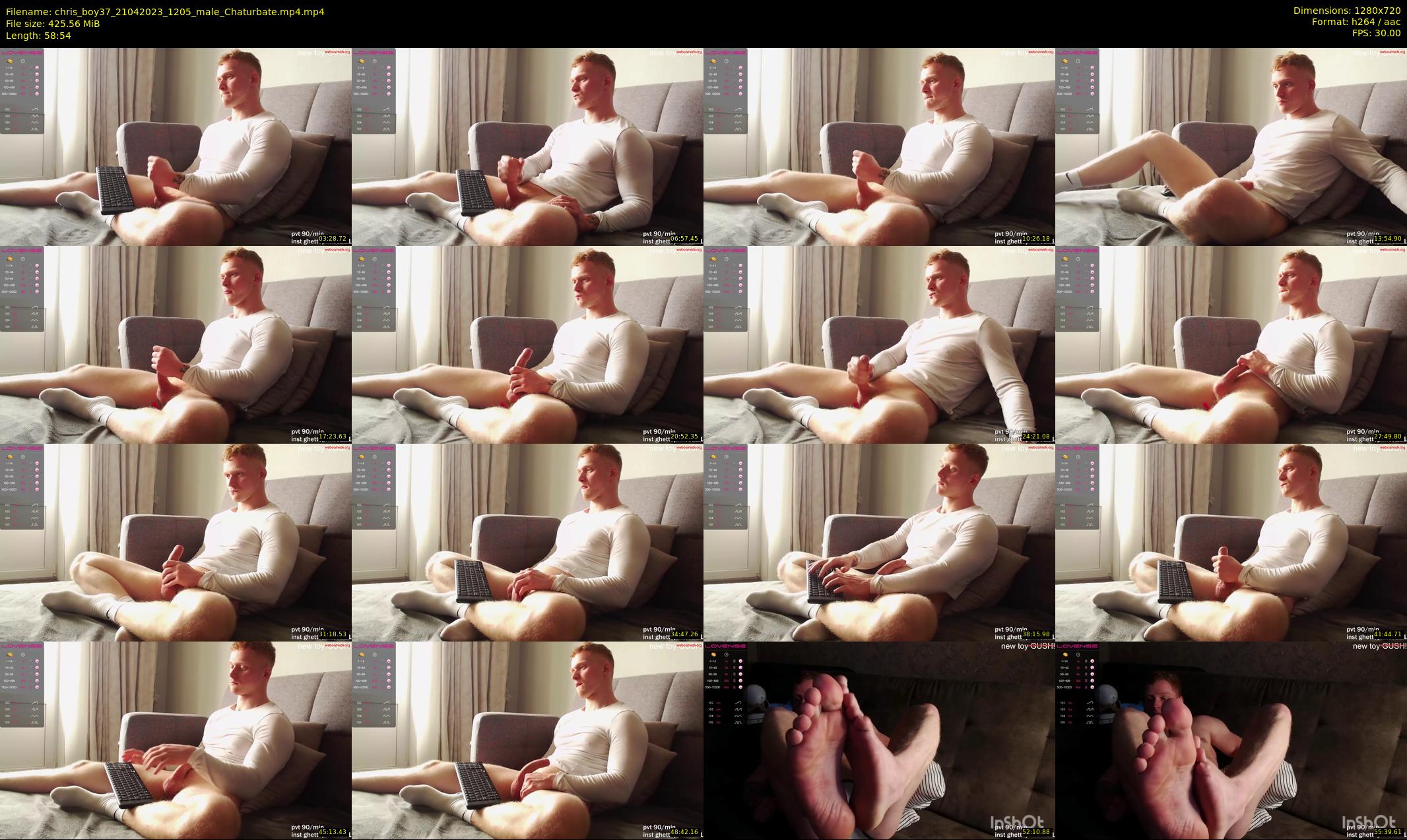 chris_boy37 — 59 minute Chaturbate male cam show recording, 720p, Apr 21, 2023