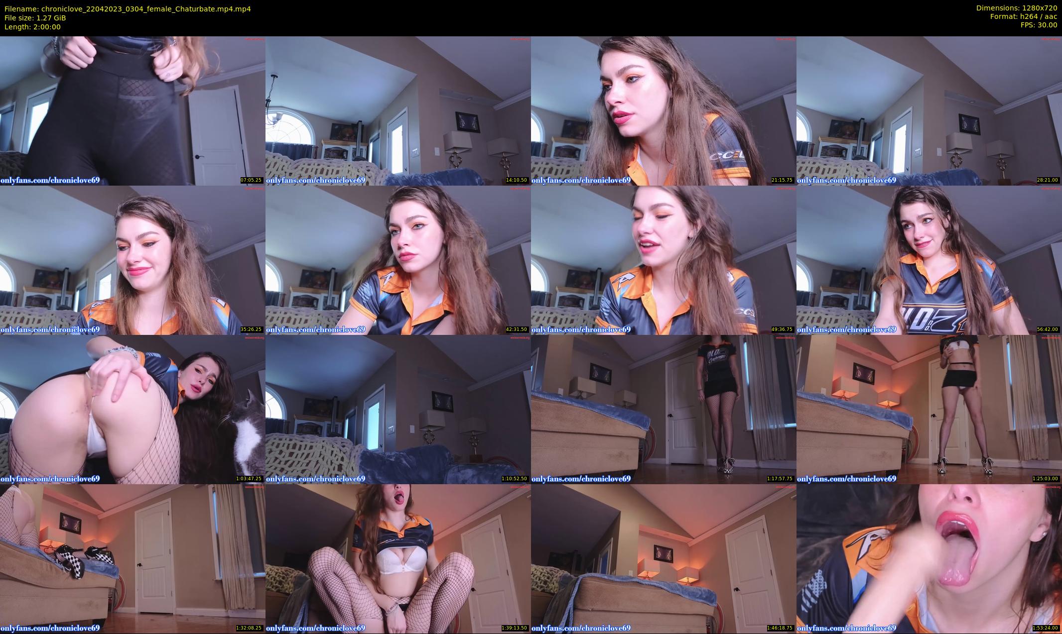 chroniclove — 120 minute Chaturbate female cam show recording, 720p, Apr 22, 2023