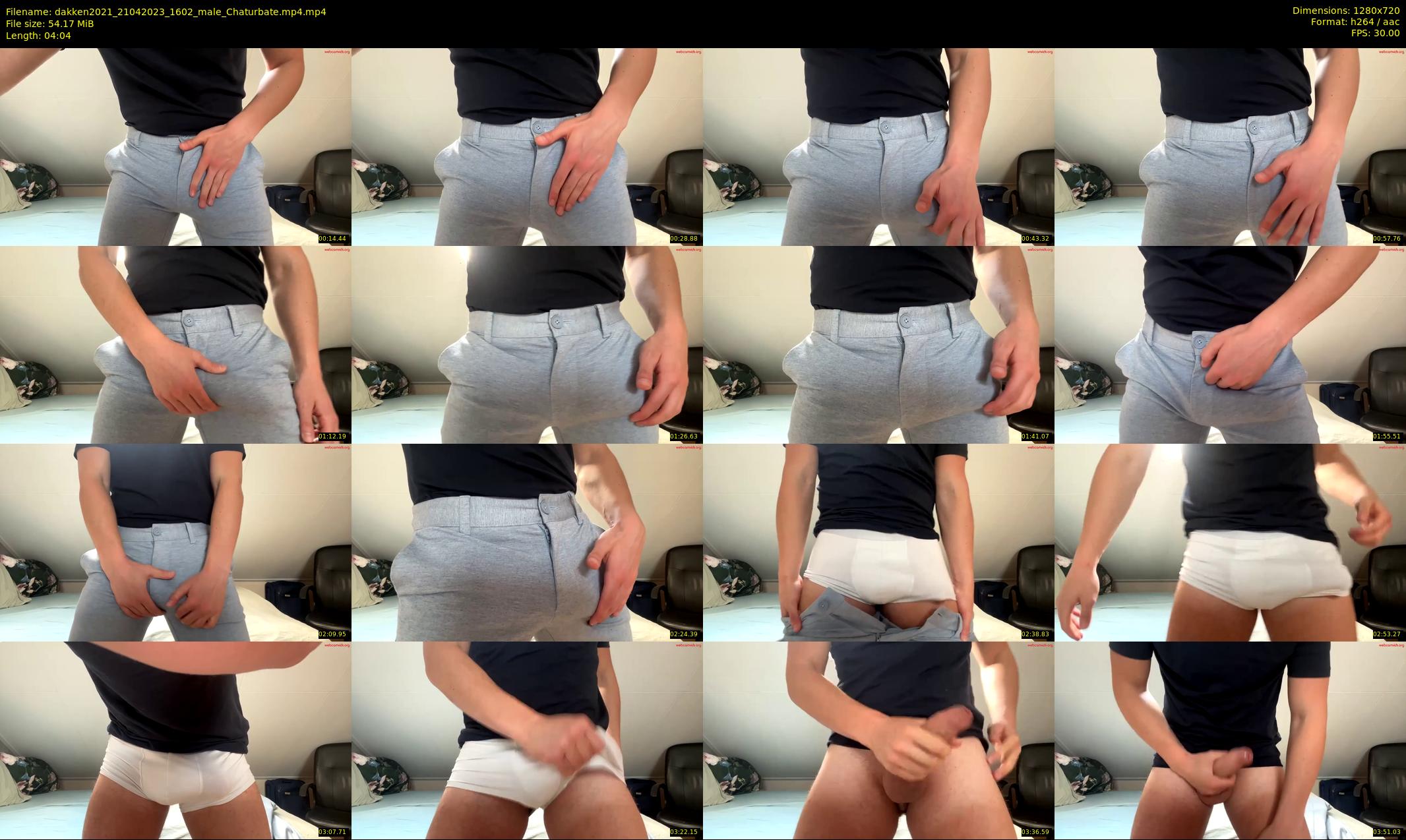 dakken2021 — 5 minute Chaturbate male cam show recording, 720p, Apr 21, 2023