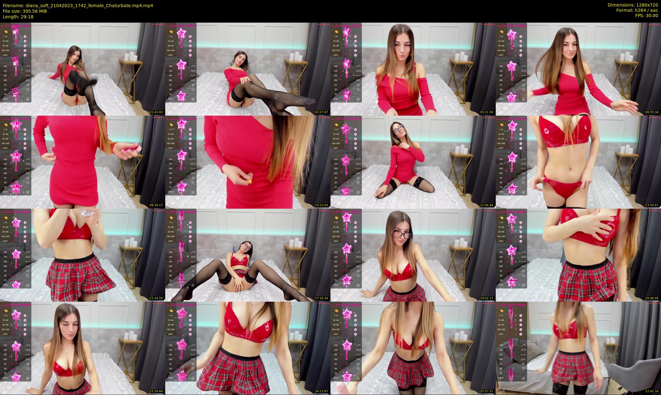 diana_soft — 30 minute Chaturbate female cam show recording, 720p, Apr 21, 2023