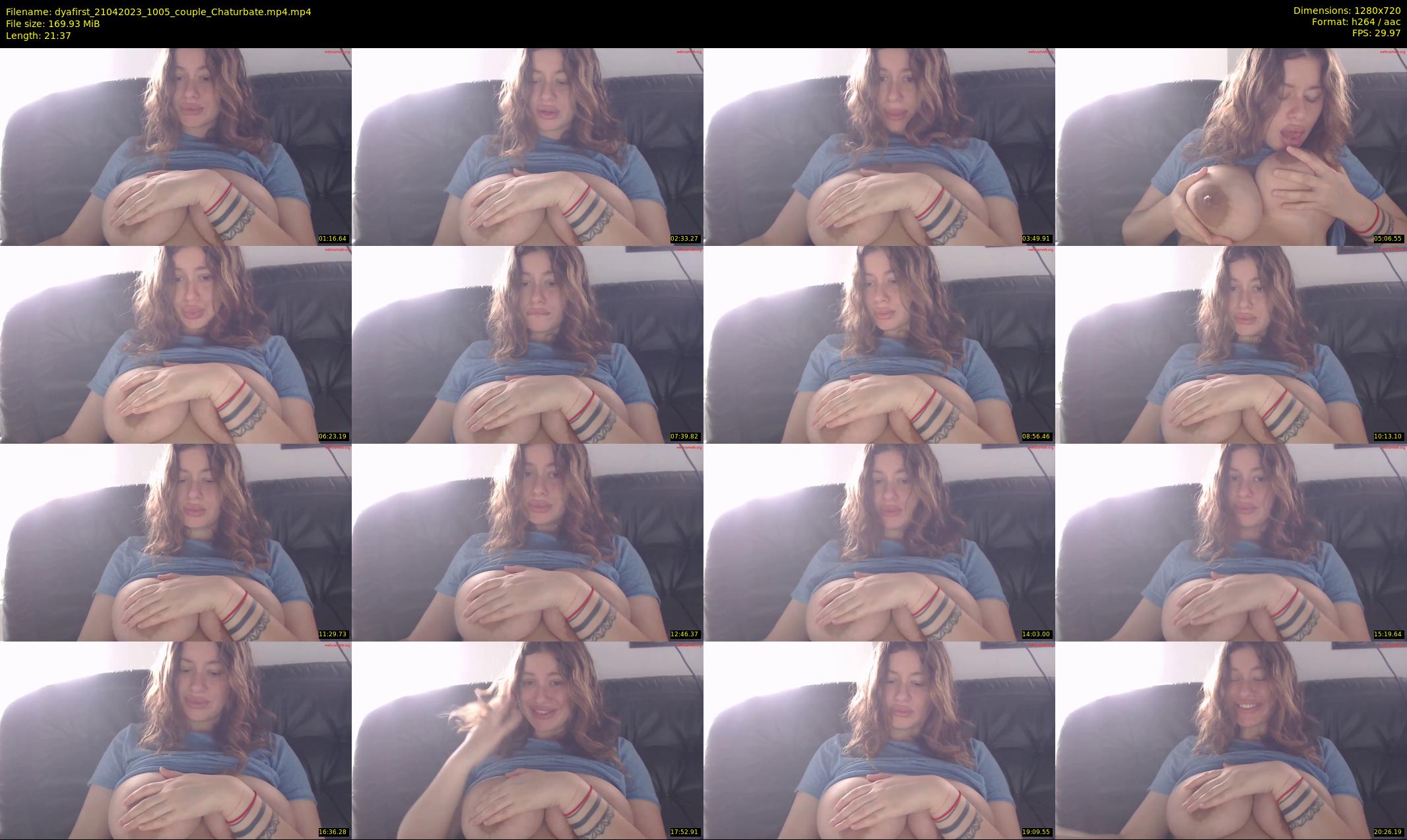 dyafirst — 22 minute Chaturbate female cam show recording, 720p, Apr 21, 2023