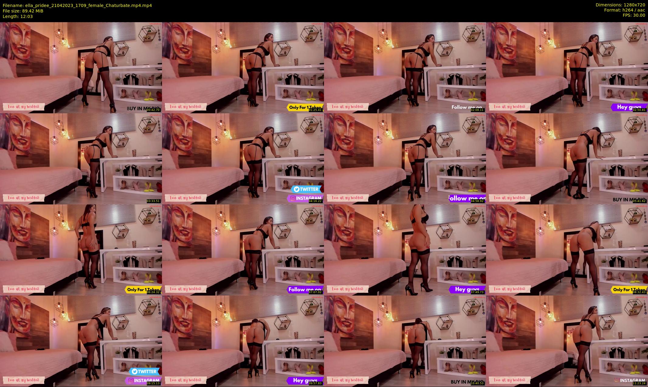 ella_pridee — 13 minute Chaturbate female cam show recording, 720p, Apr 21, 2023