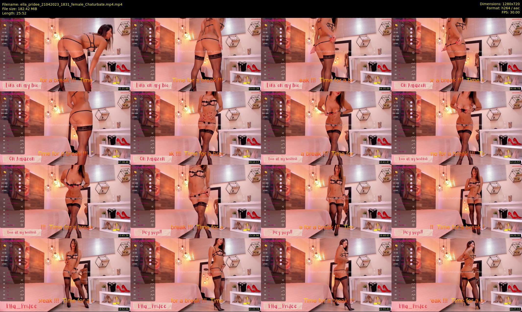ella_pridee — 26 minute Chaturbate female cam show recording, 720p, Apr 21, 2023