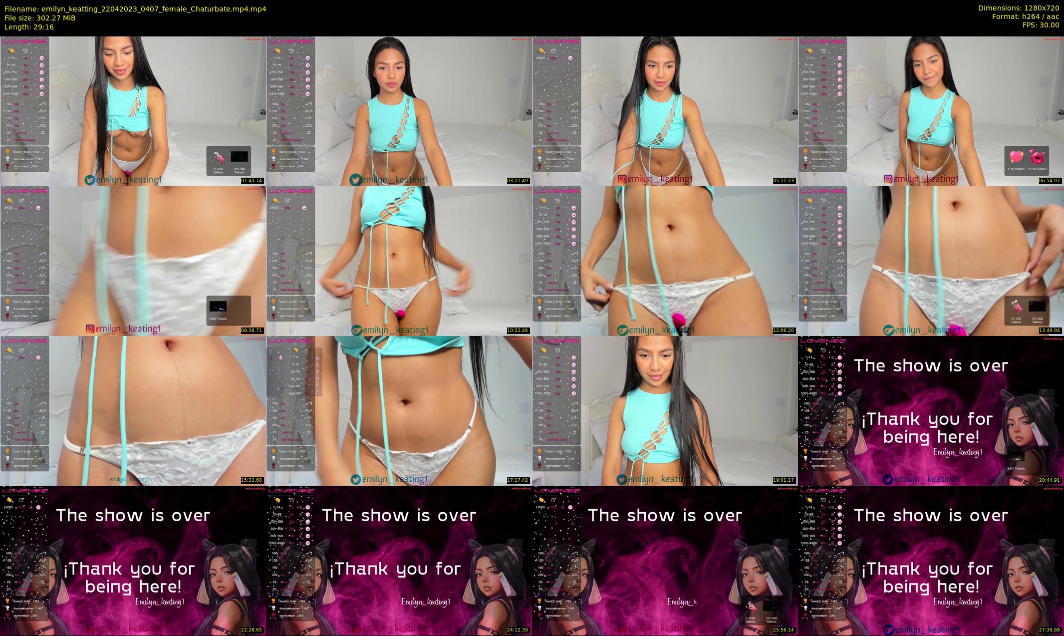 emilyn_keatting — 30 minute Chaturbate female cam show recording, 720p, Apr 22, 2023