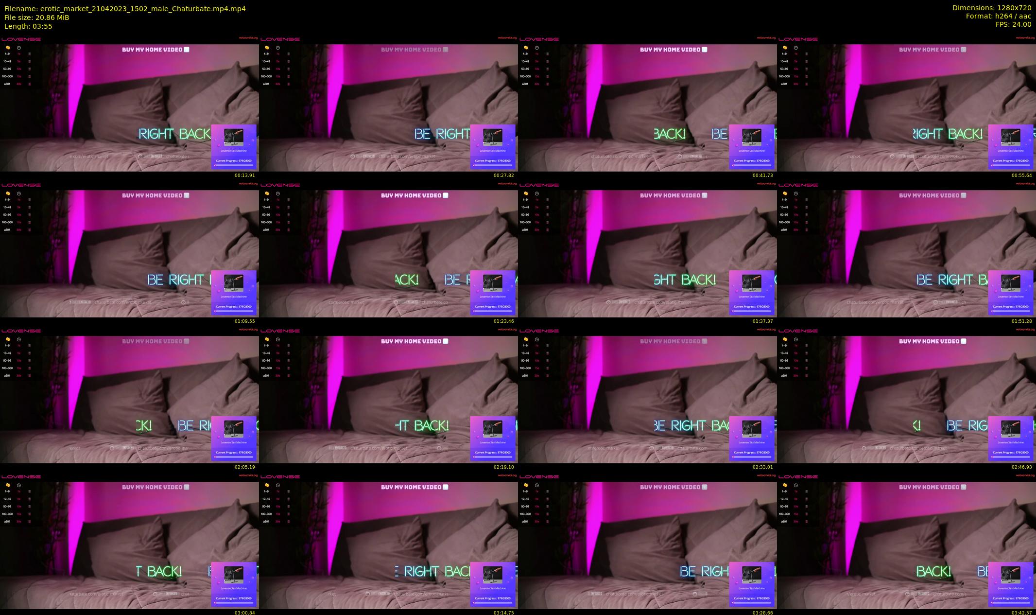 erotic_market — 4 minute Chaturbate couple cam show recording, 720p, Apr 21, 2023