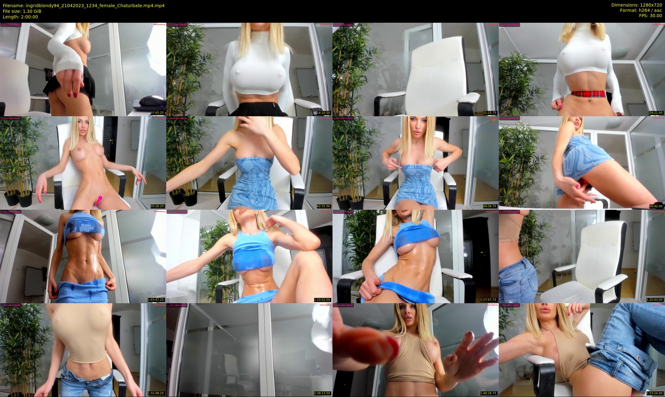ingridblondy94 — 120 minute Chaturbate female cam show recording, 720p, Apr 21, 2023