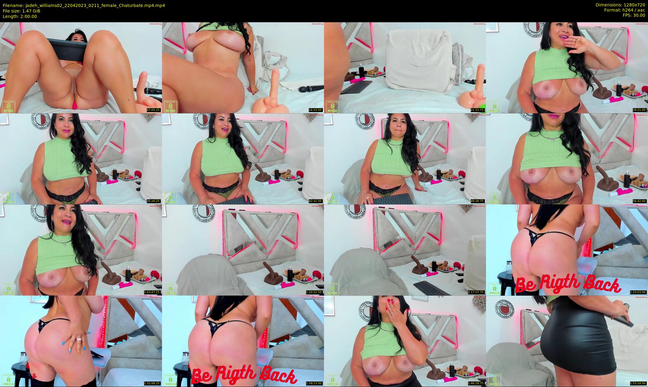 jadeh_williams02 — 120 minute Chaturbate female cam show recording, 720p, Apr 22, 2023