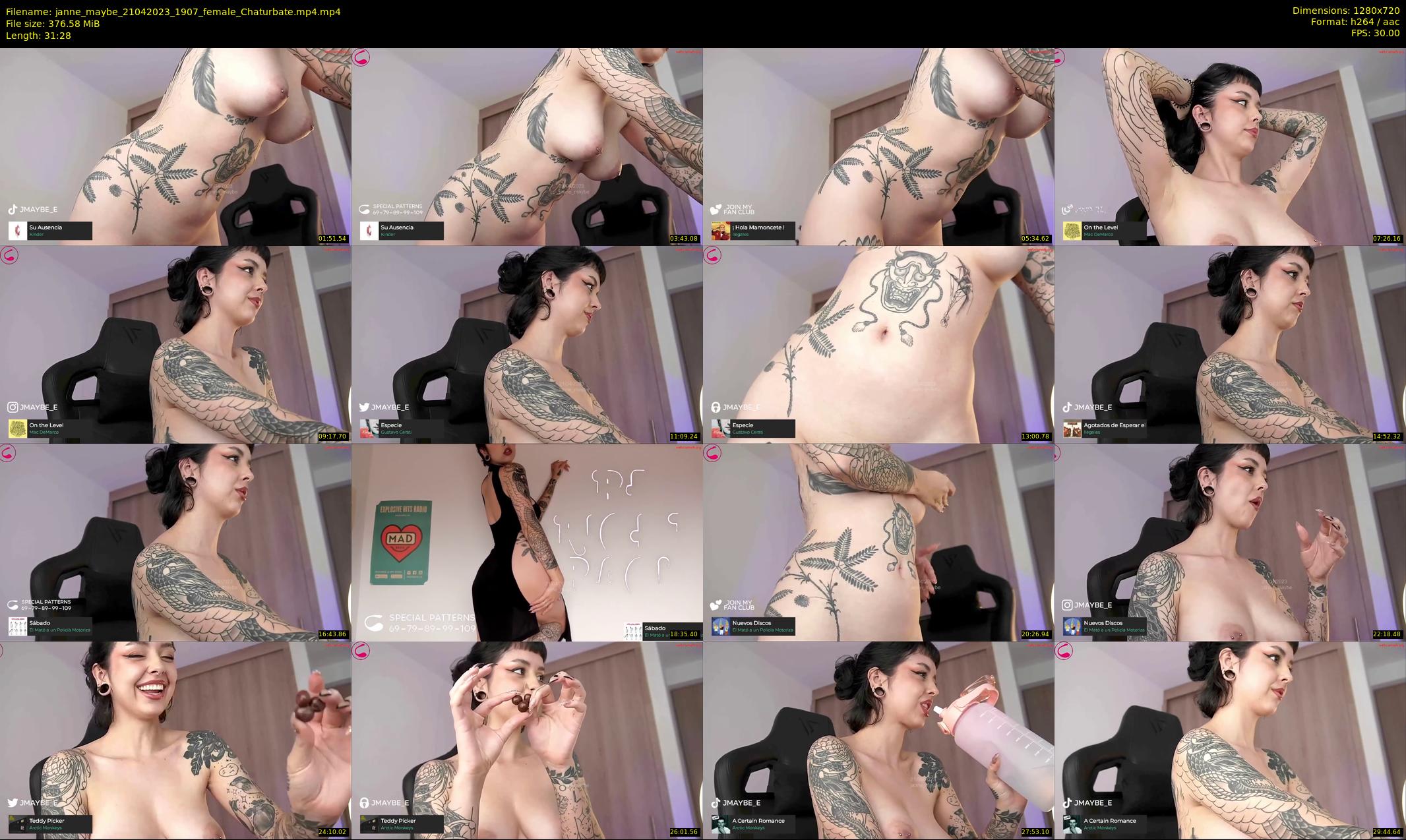 janne_maybe — 32 minute Chaturbate female cam show recording, 720p, Apr 21, 2023