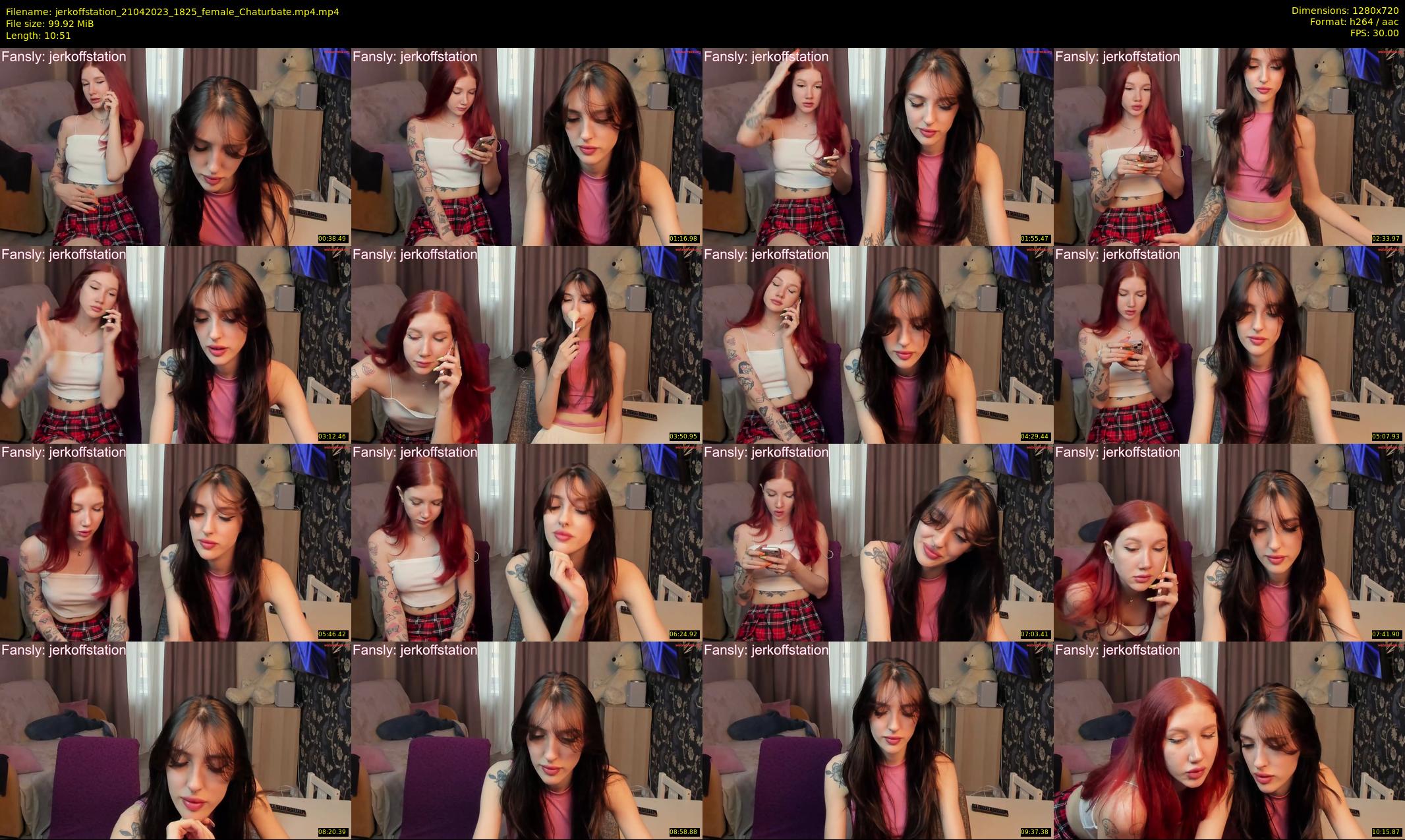 jerkoffstation — 11 minute Chaturbate couple cam show recording, 720p, Apr 21, 2023