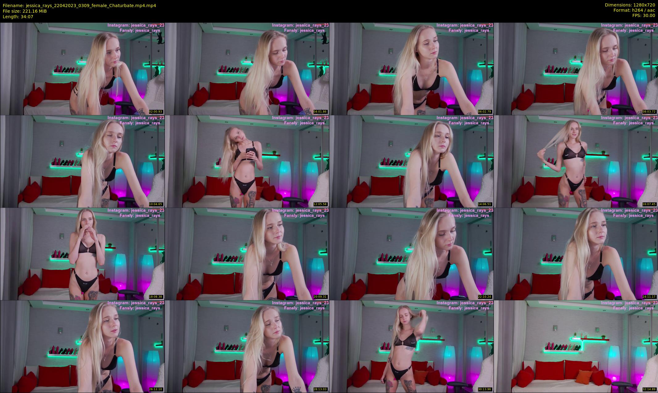 jessica_rays — 35 minute Chaturbate couple cam show recording, 720p, Apr 22, 2023