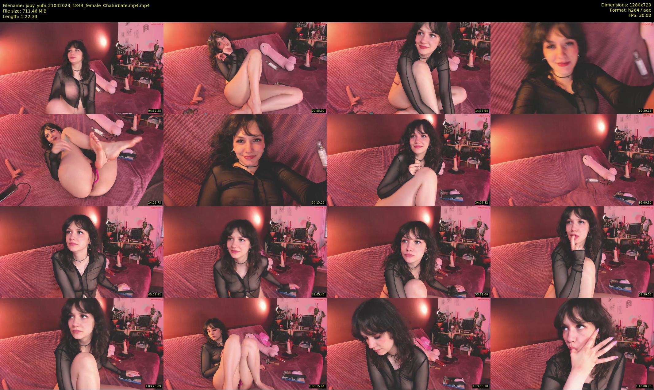 juby_yubi — 83 minute Chaturbate female cam show recording, 720p, Apr 21, 2023