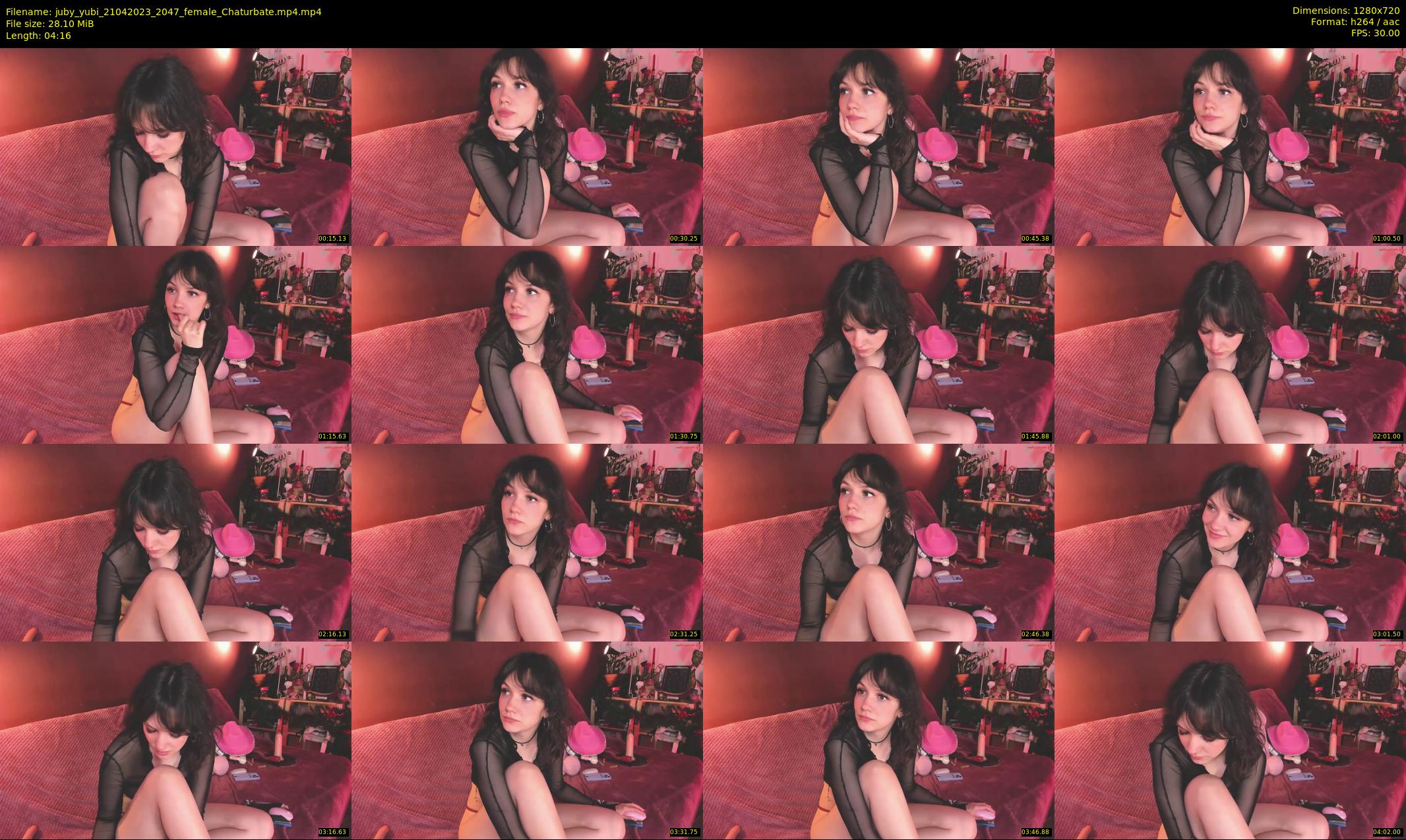 juby_yubi — 5 minute Chaturbate female cam show recording, 720p, Apr 21, 2023