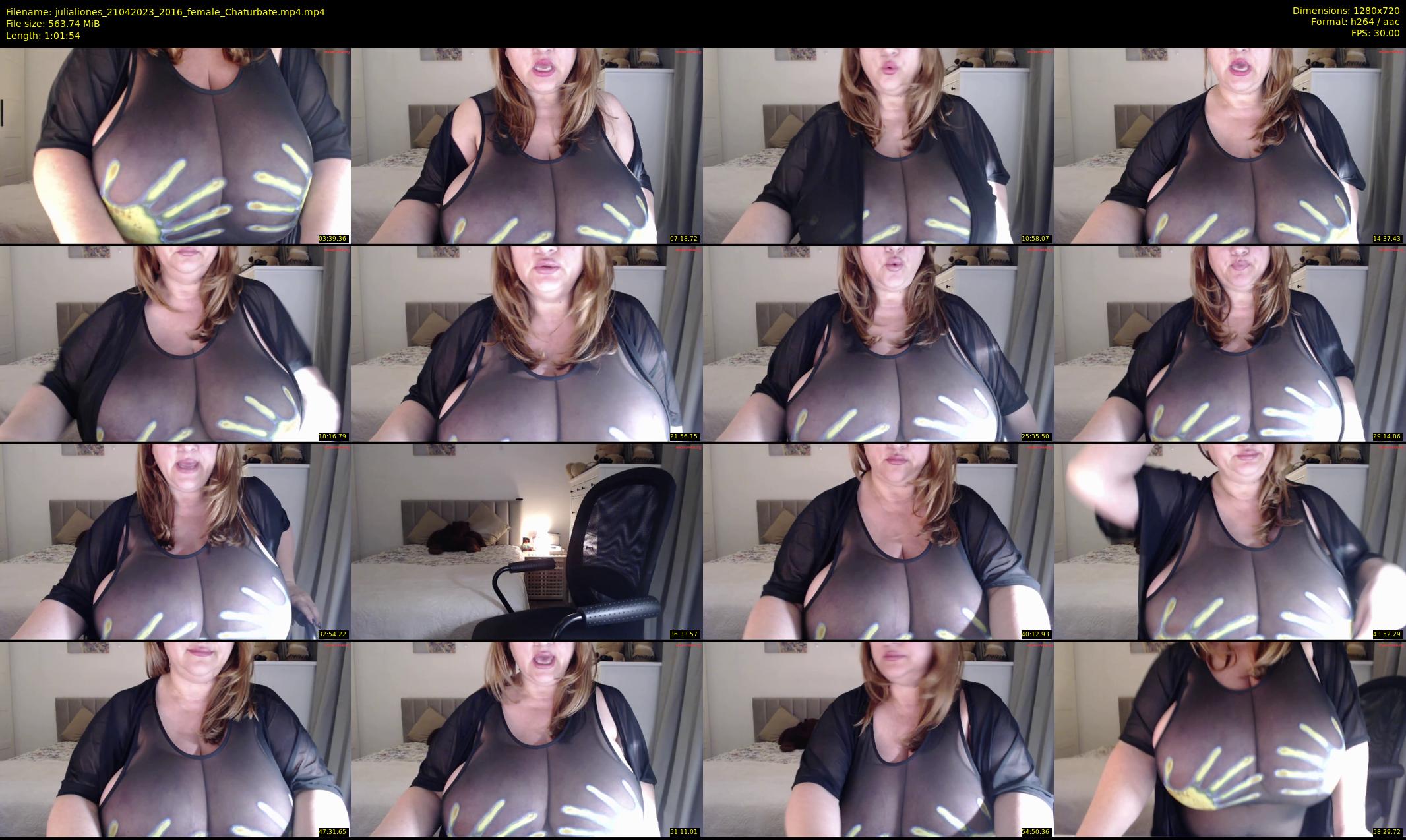 julialiones — 62 minute Chaturbate female cam show recording, 720p, Apr 21, 2023