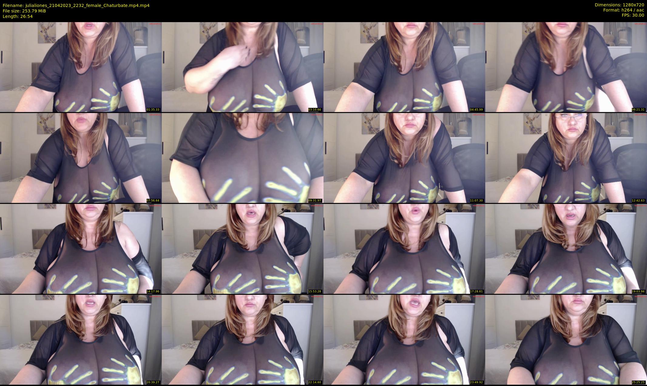 julialiones — 27 minute Chaturbate female cam show recording, 720p, Apr 21, 2023